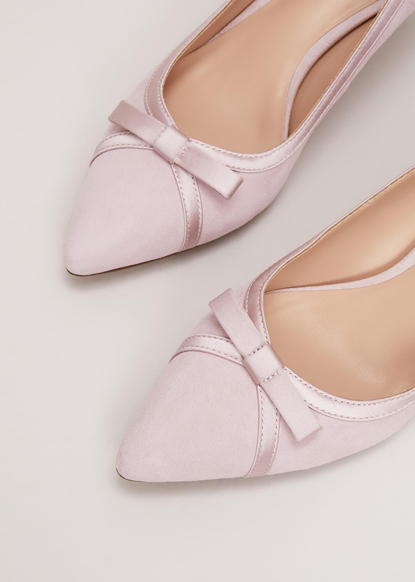 Bow Kitten Heel Shoes