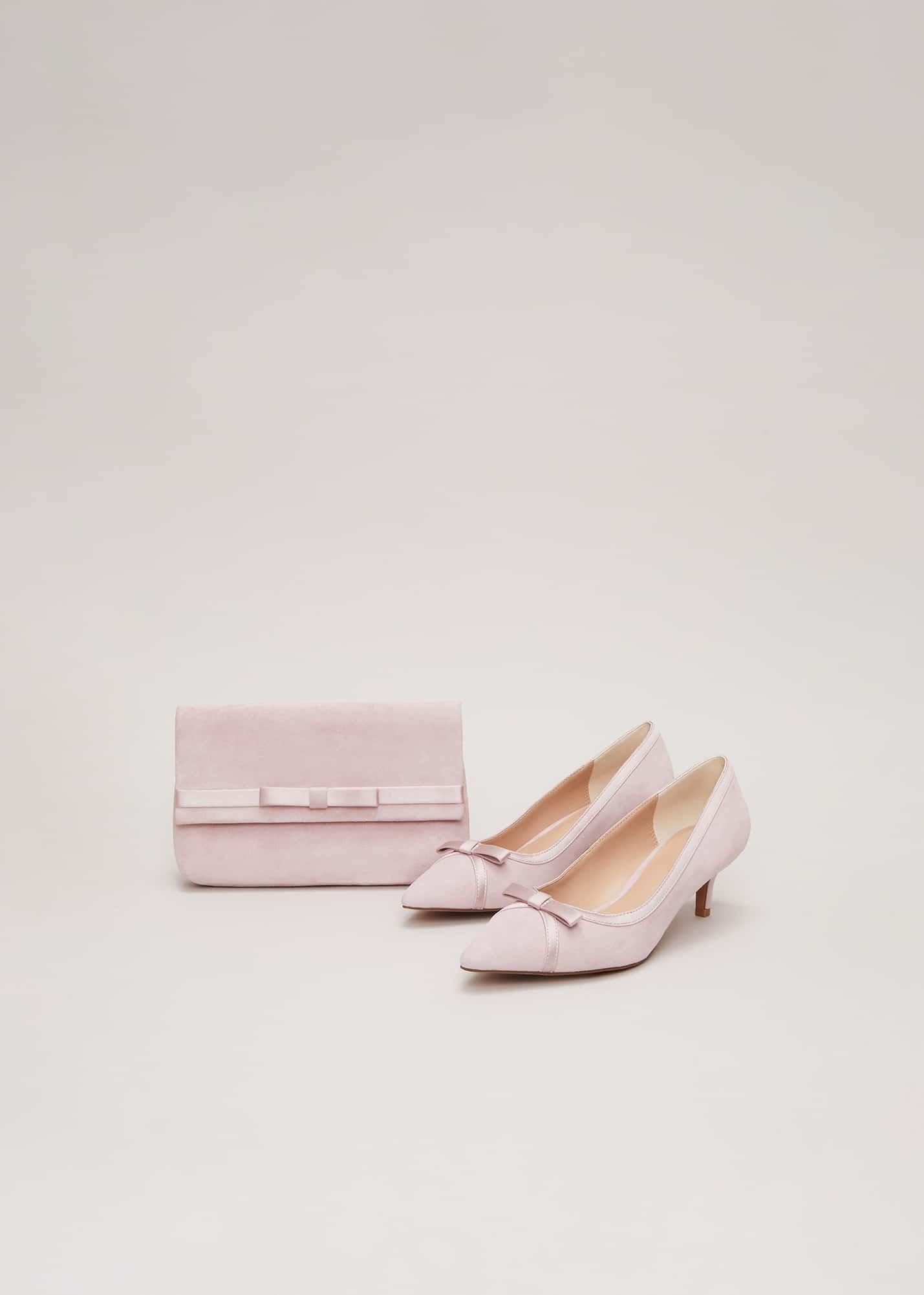 Bow Kitten Heel Shoes