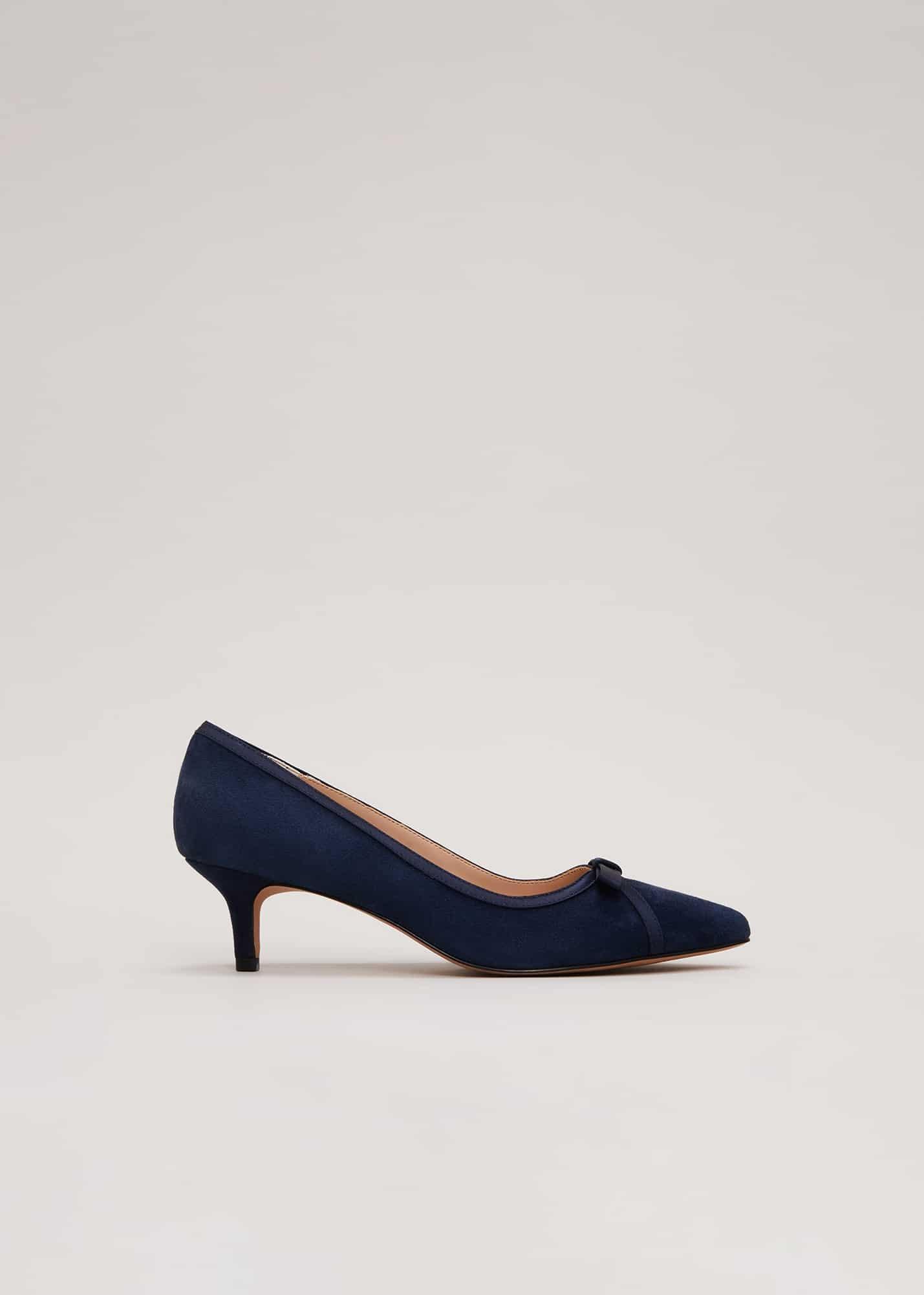Bow Kitten Heel Shoes