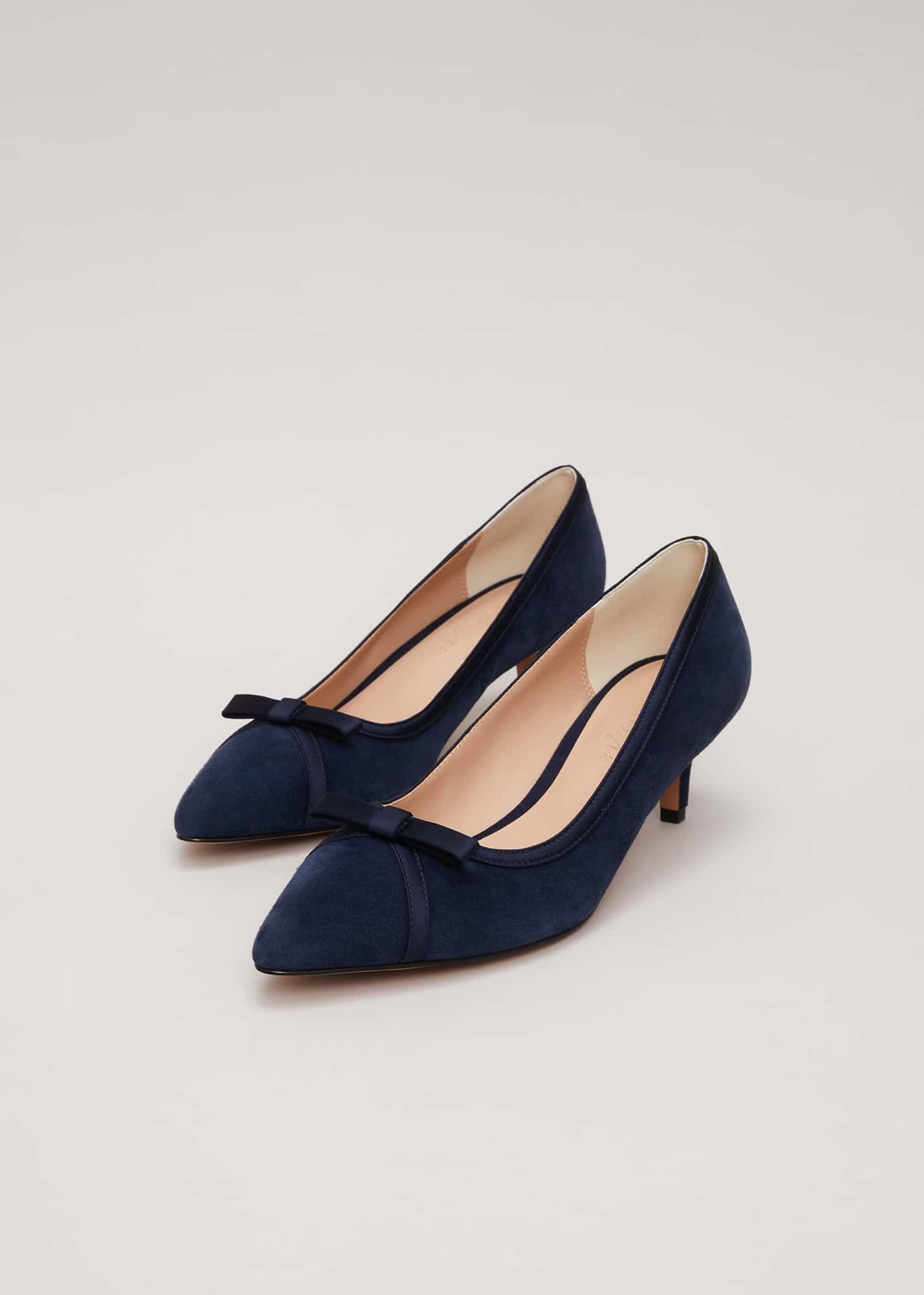 Bow Kitten Heel Shoes