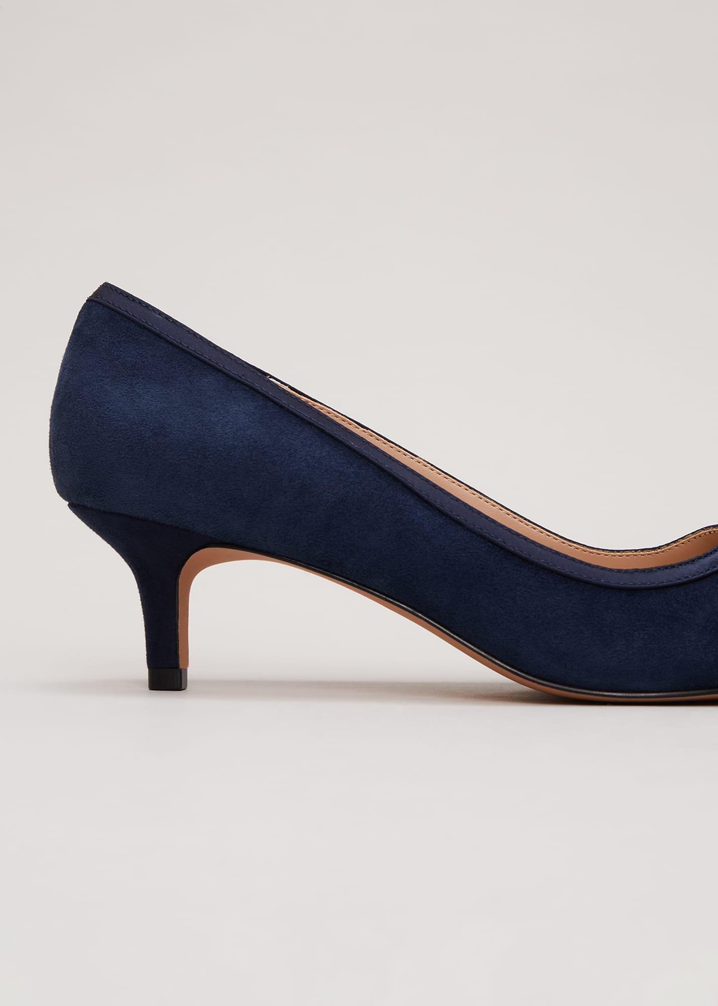 Bow Kitten Heel Shoes