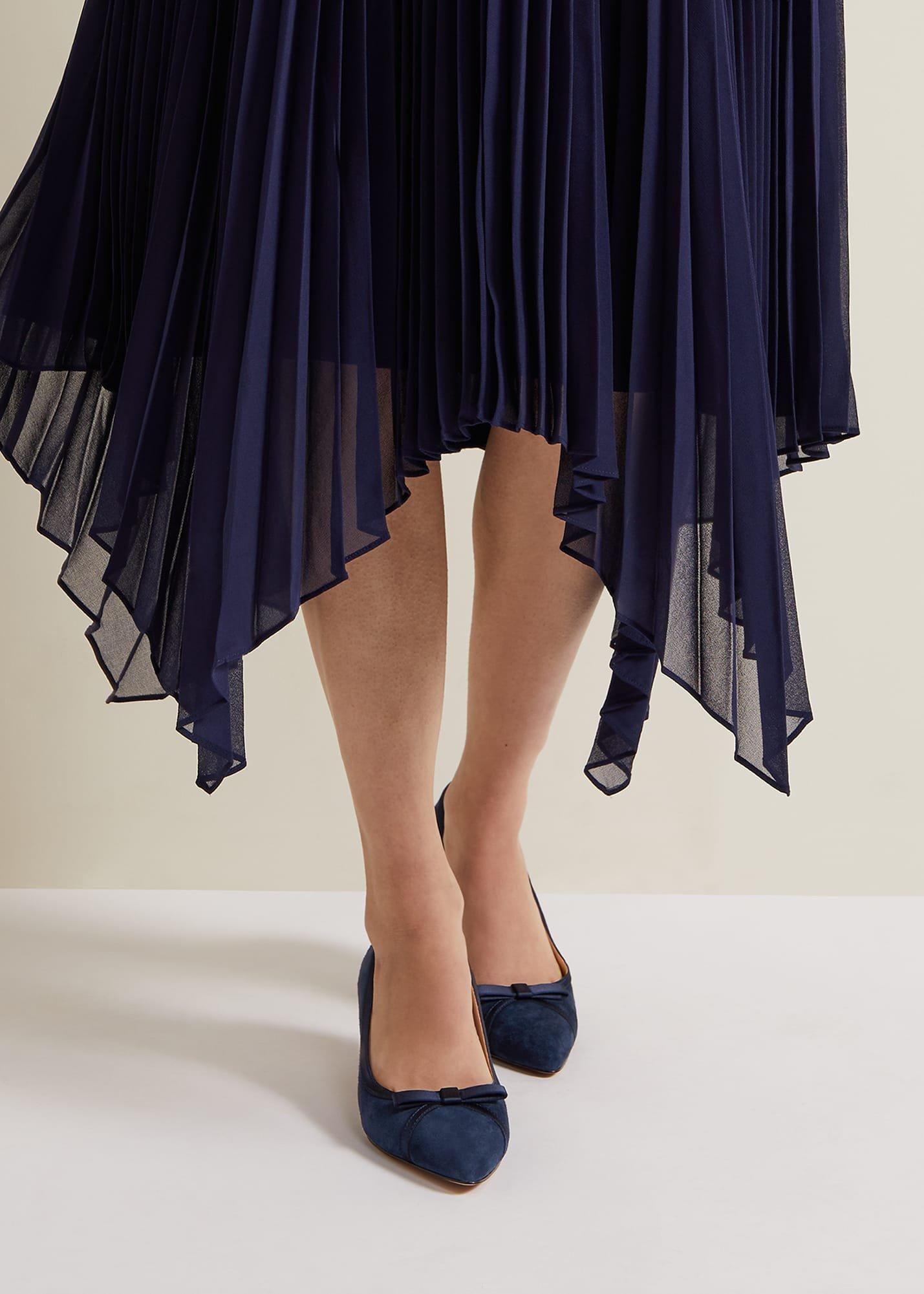 Bow Kitten Heel Shoes