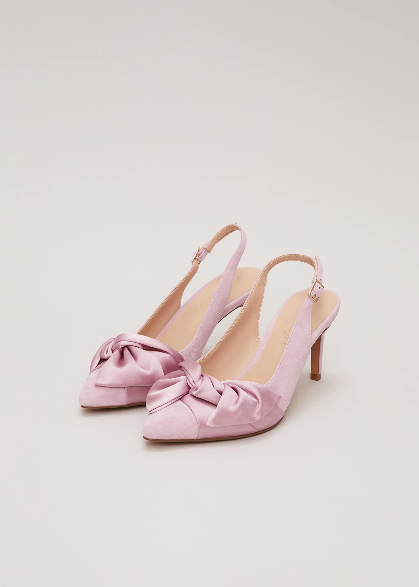 Twist Front Slingback Shoes