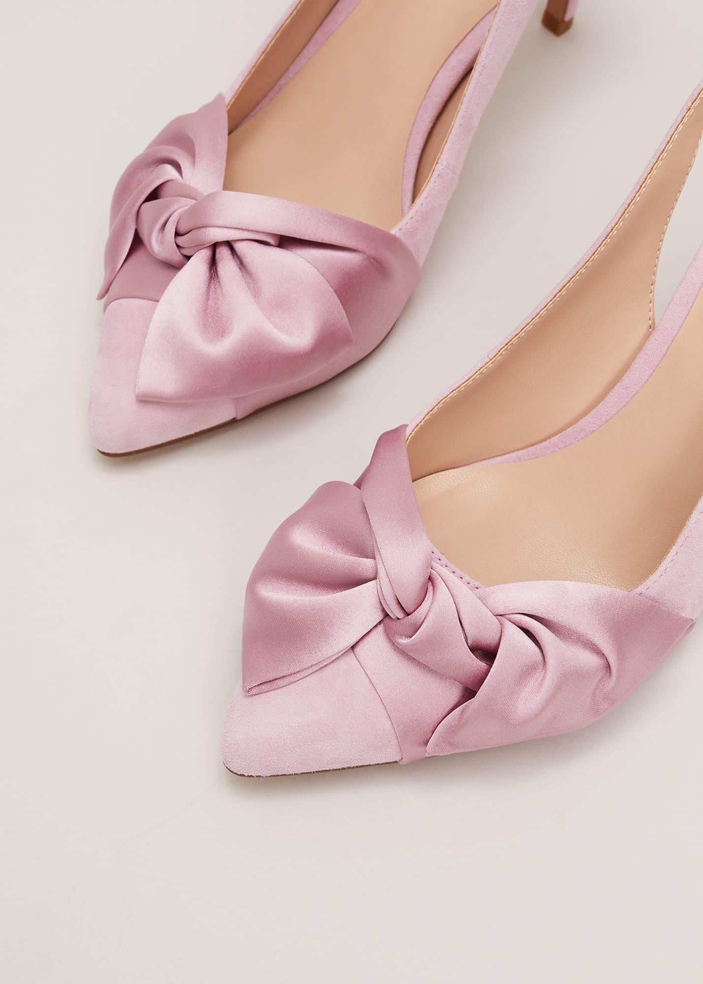 Twist Front Slingback Shoes