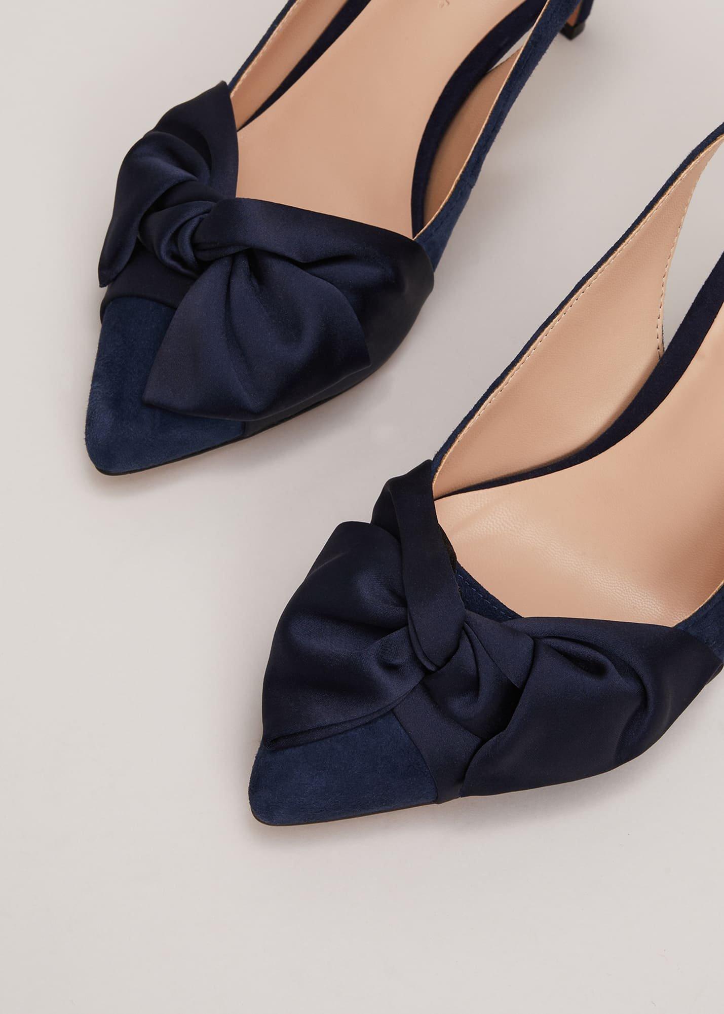 Twist Front Slingback Shoes
