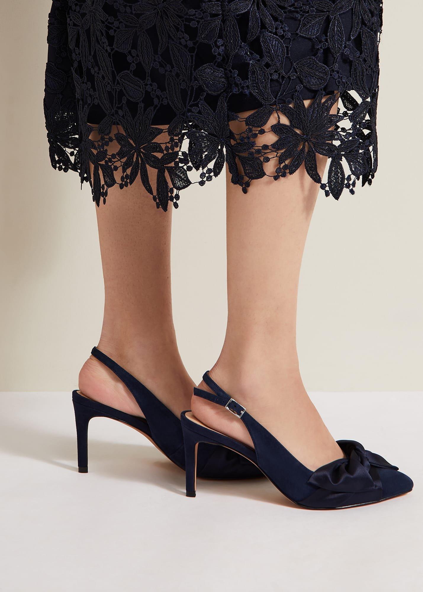 Twist Front Slingback Shoes