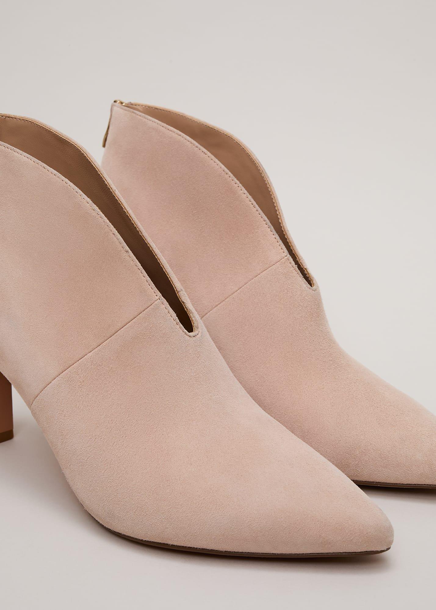 Cut Out Shoe Boots