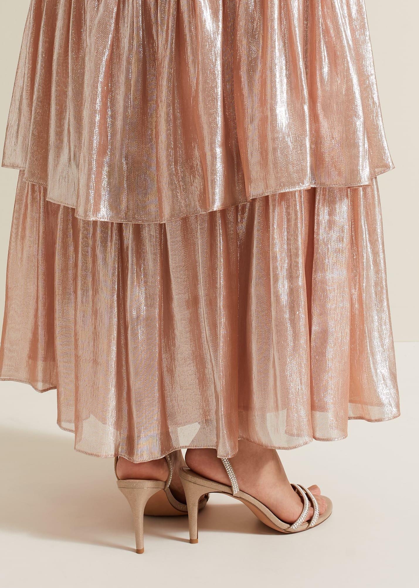 Pearl Embellished Barely There Sandal
