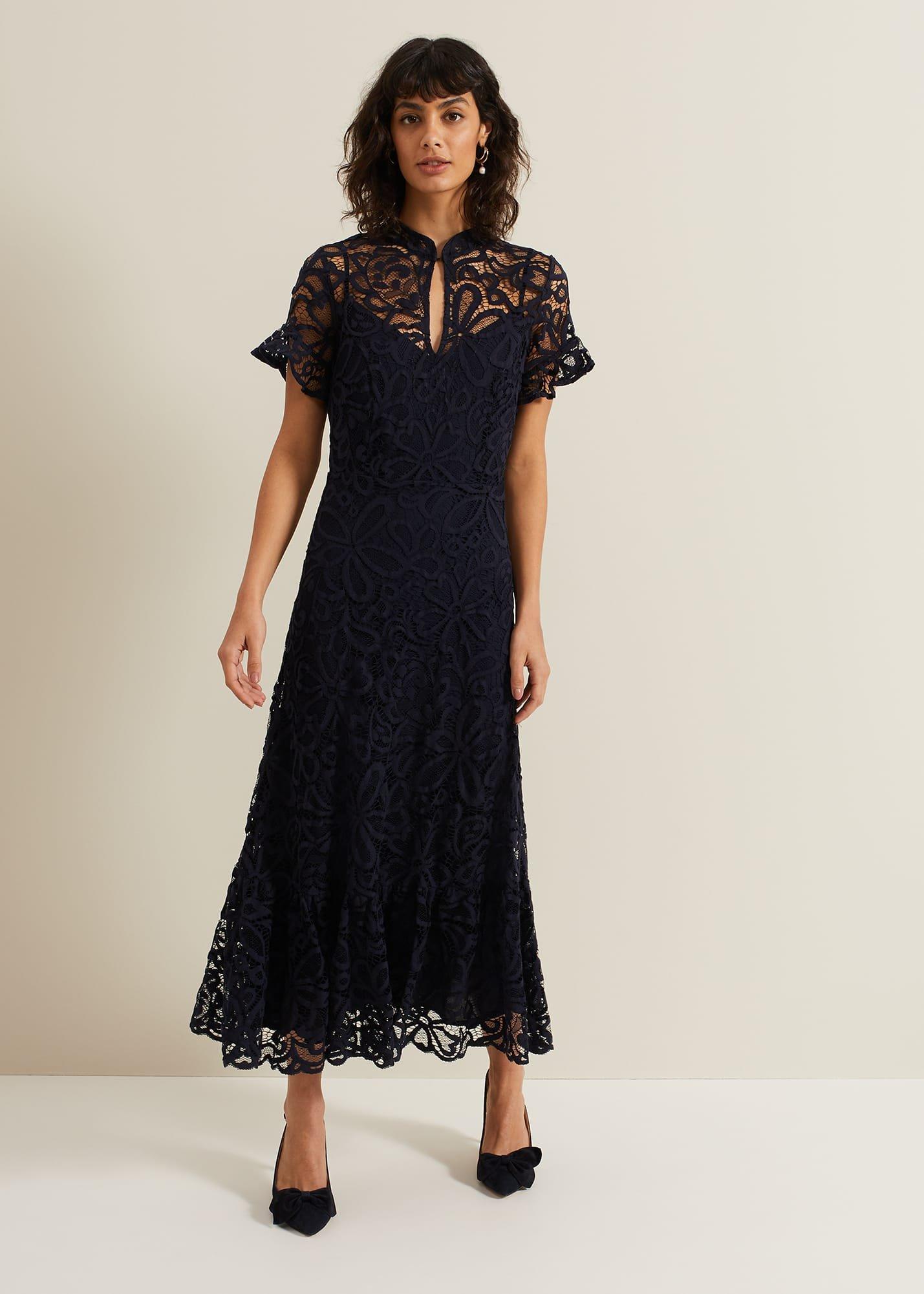 Suede Pointed Bow Slingback