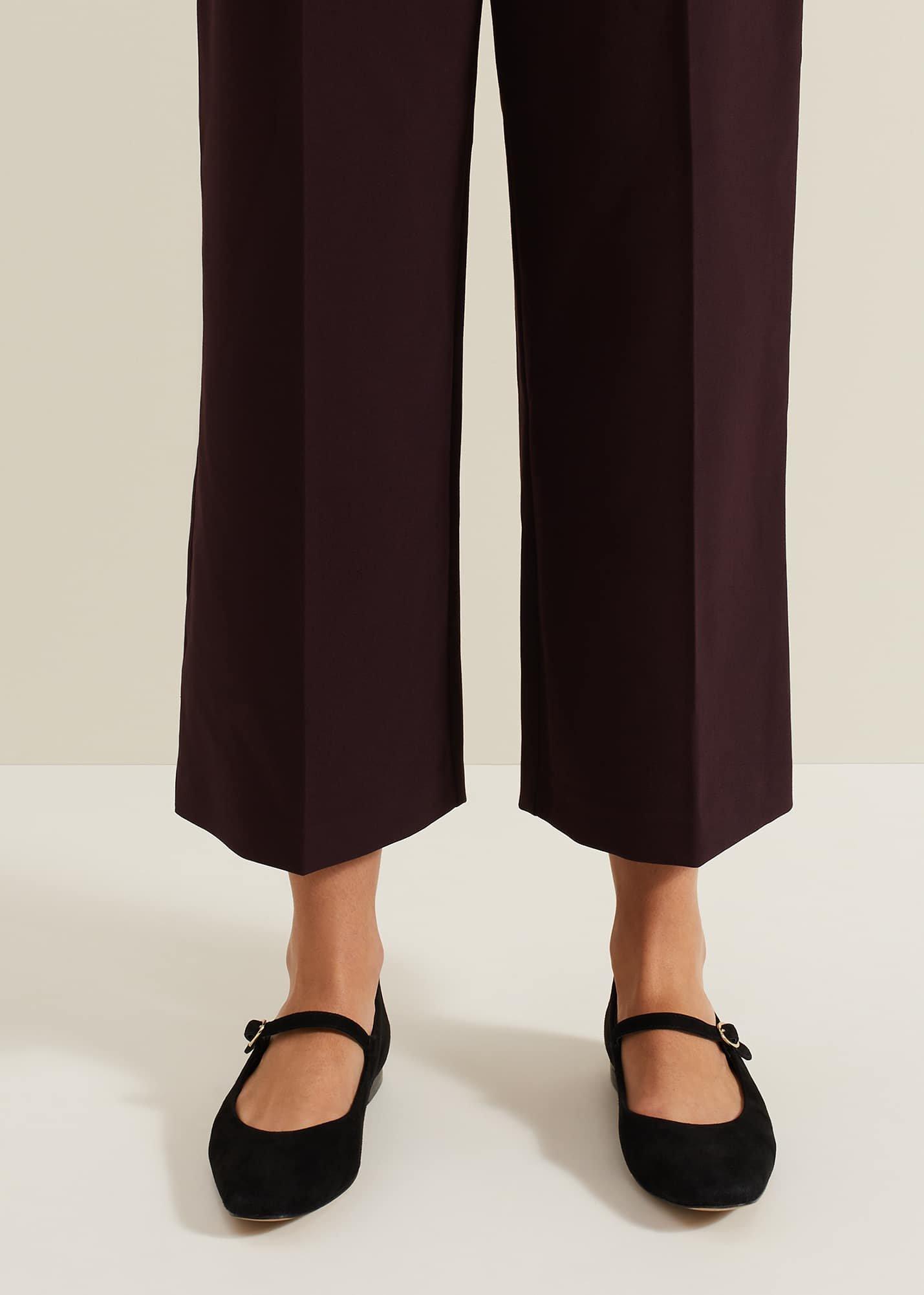Leather Square Toe Mary Jane