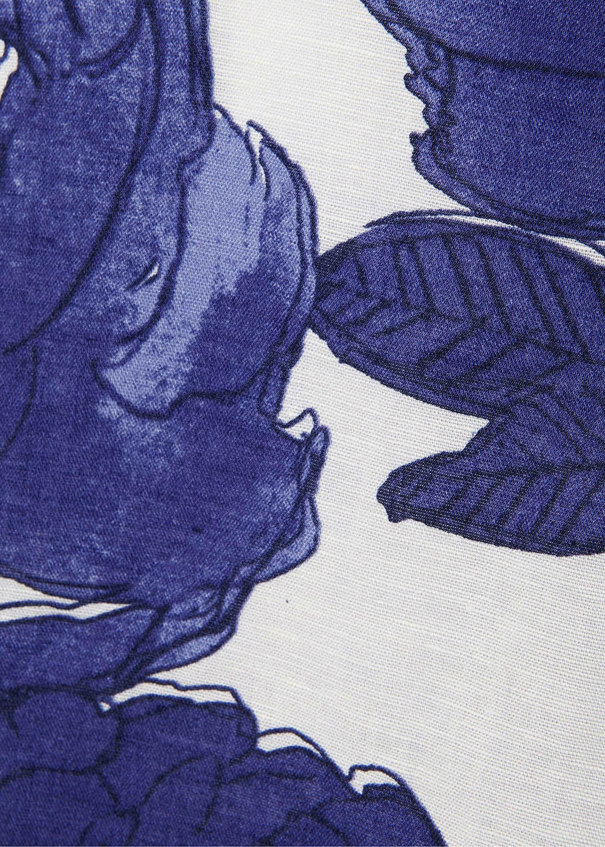 Isla Leaf Print Skirt