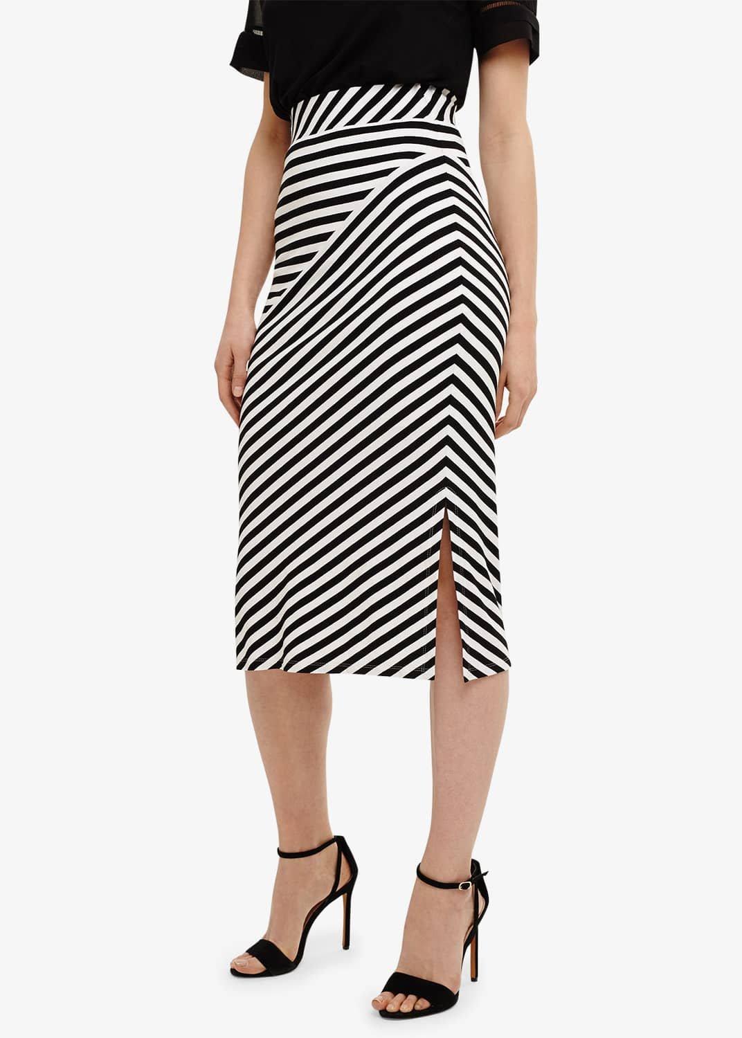 Shadi Striped Skirt