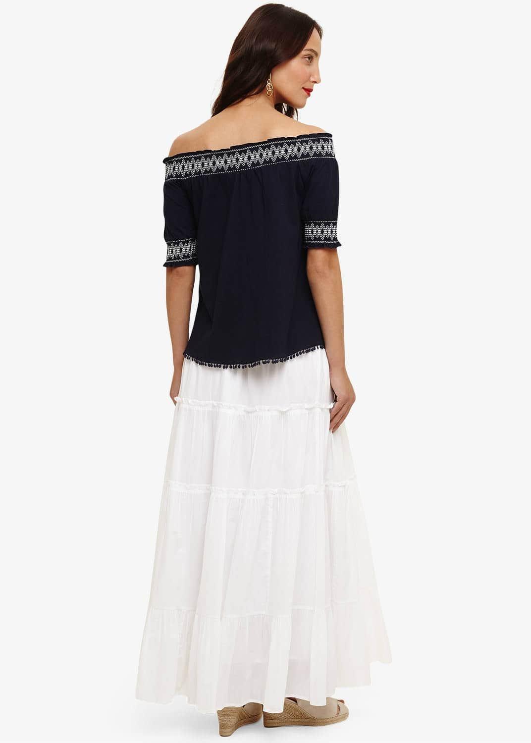 Catherine Tiered Maxi Skirt