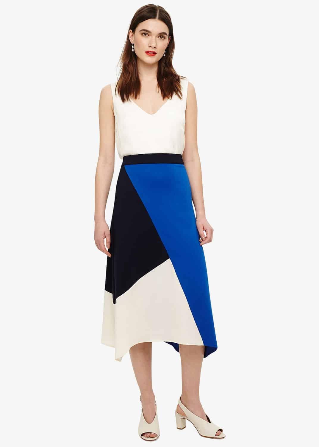 Cassandra Colour Block Skirt