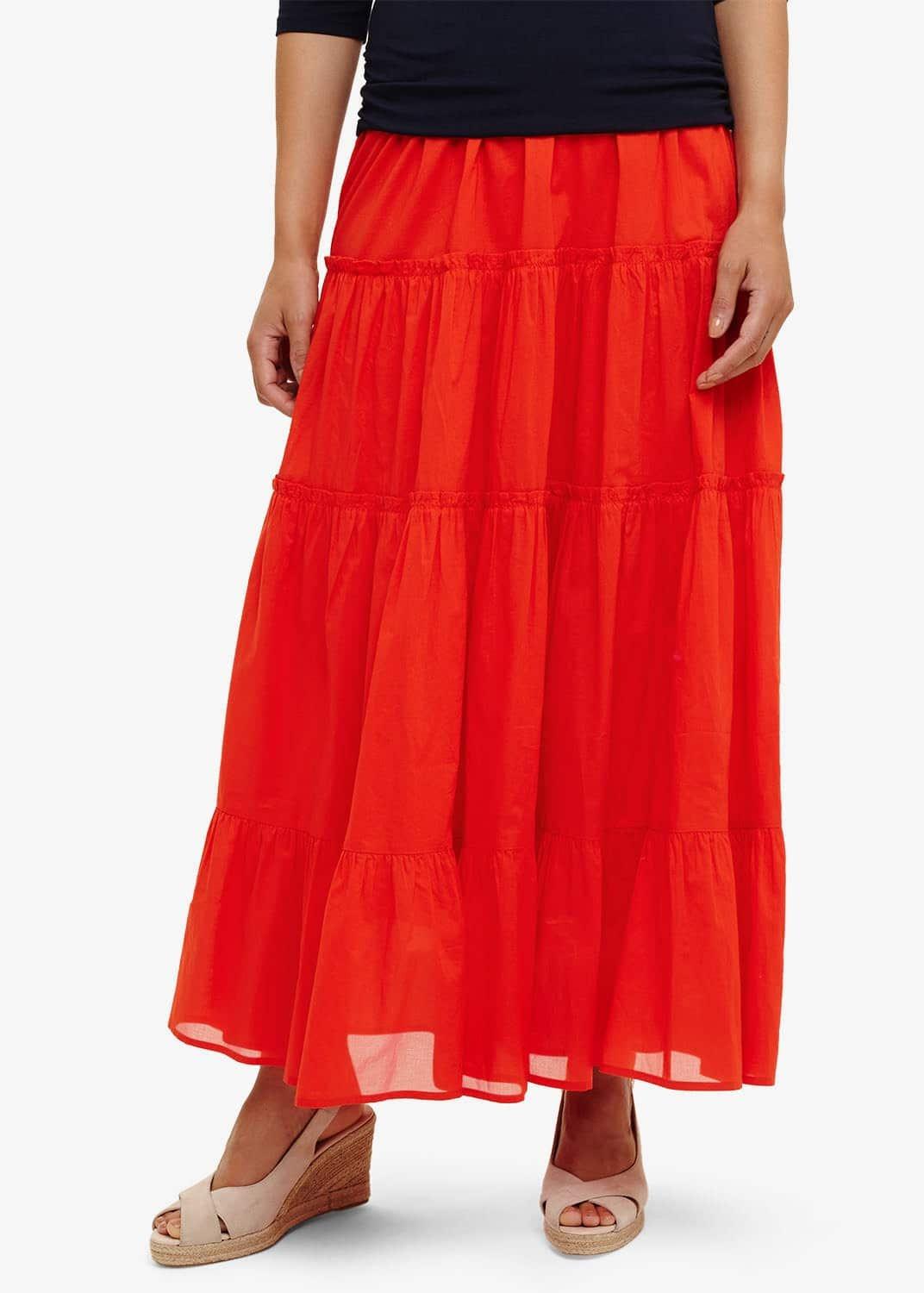 Catherine Tiered Maxi Skirt