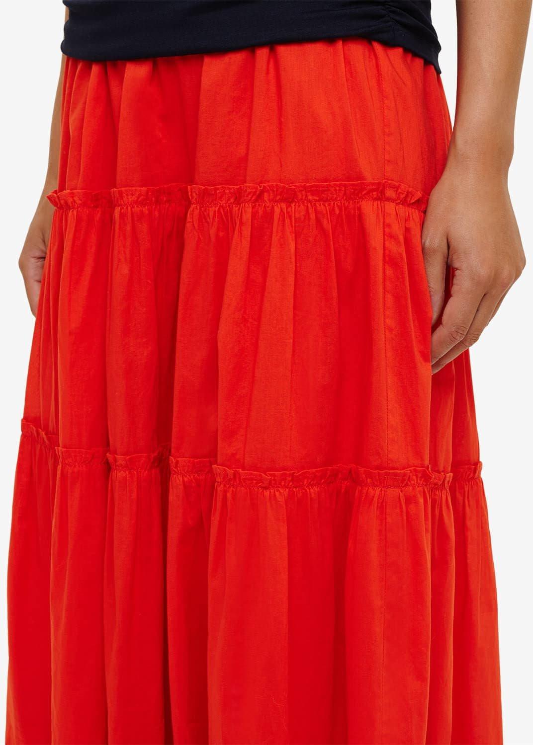 Catherine Tiered Maxi Skirt