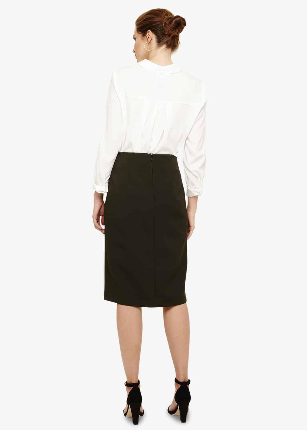 Eloisa Stud Band Skirt