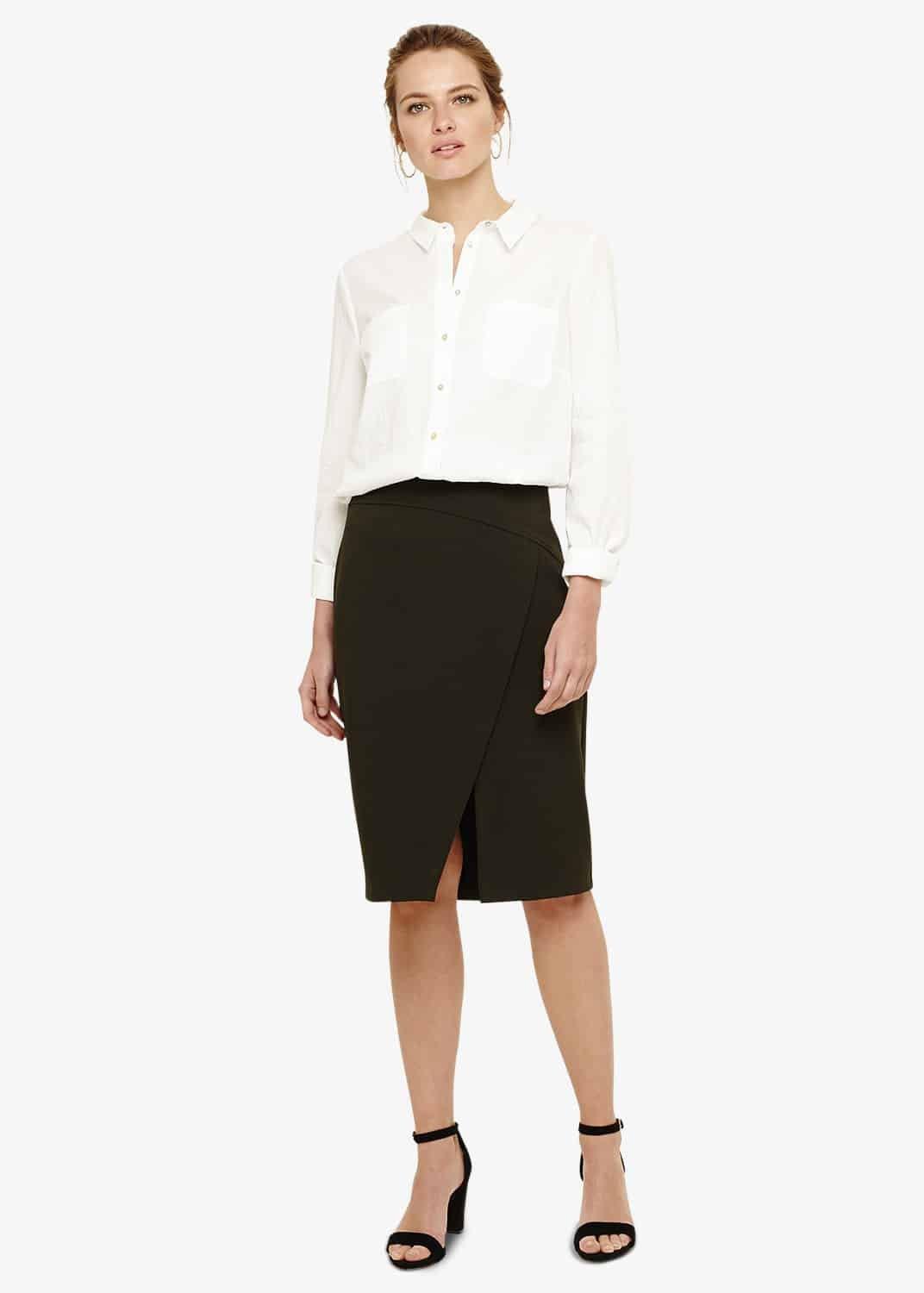 Eloisa Stud Band Skirt