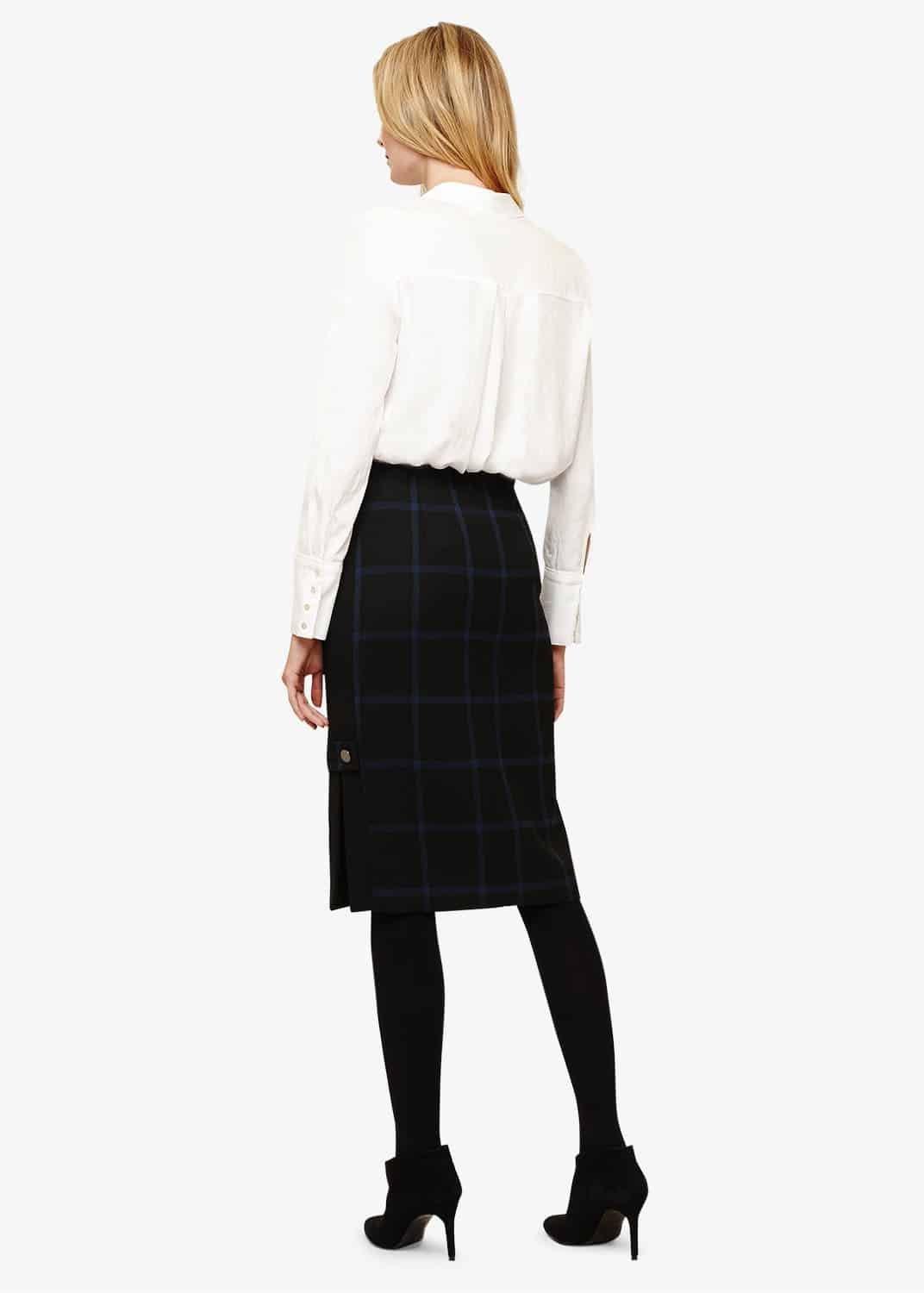 Hermione Check Skirt
