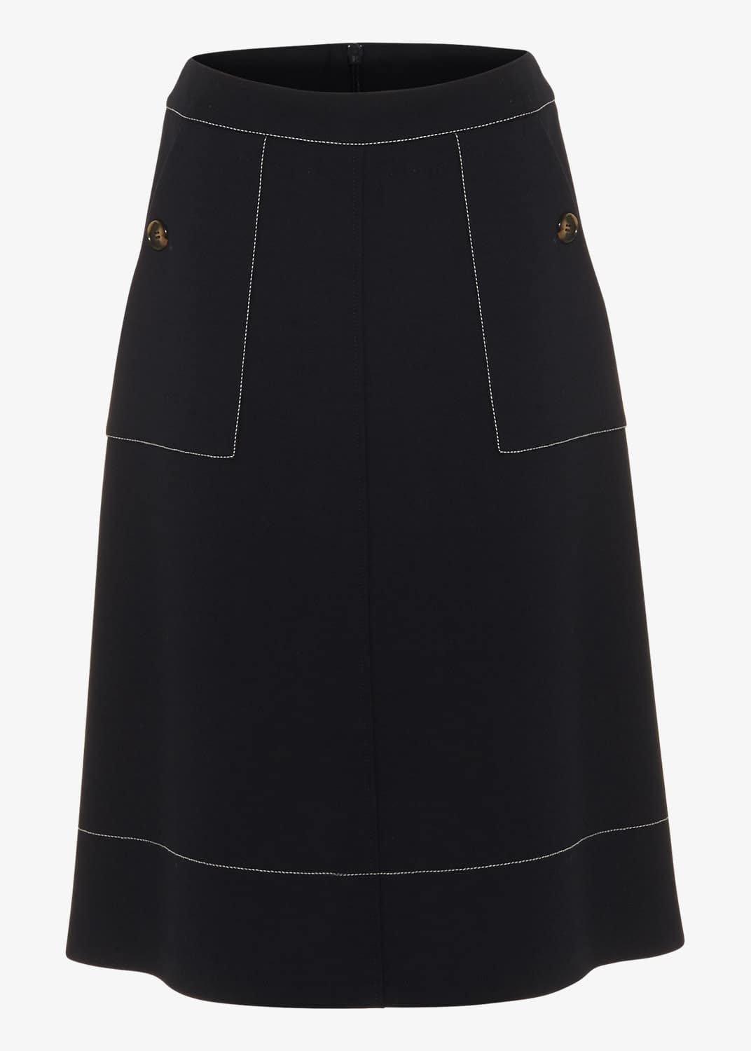 Castielle A-Line Stitch Skirt