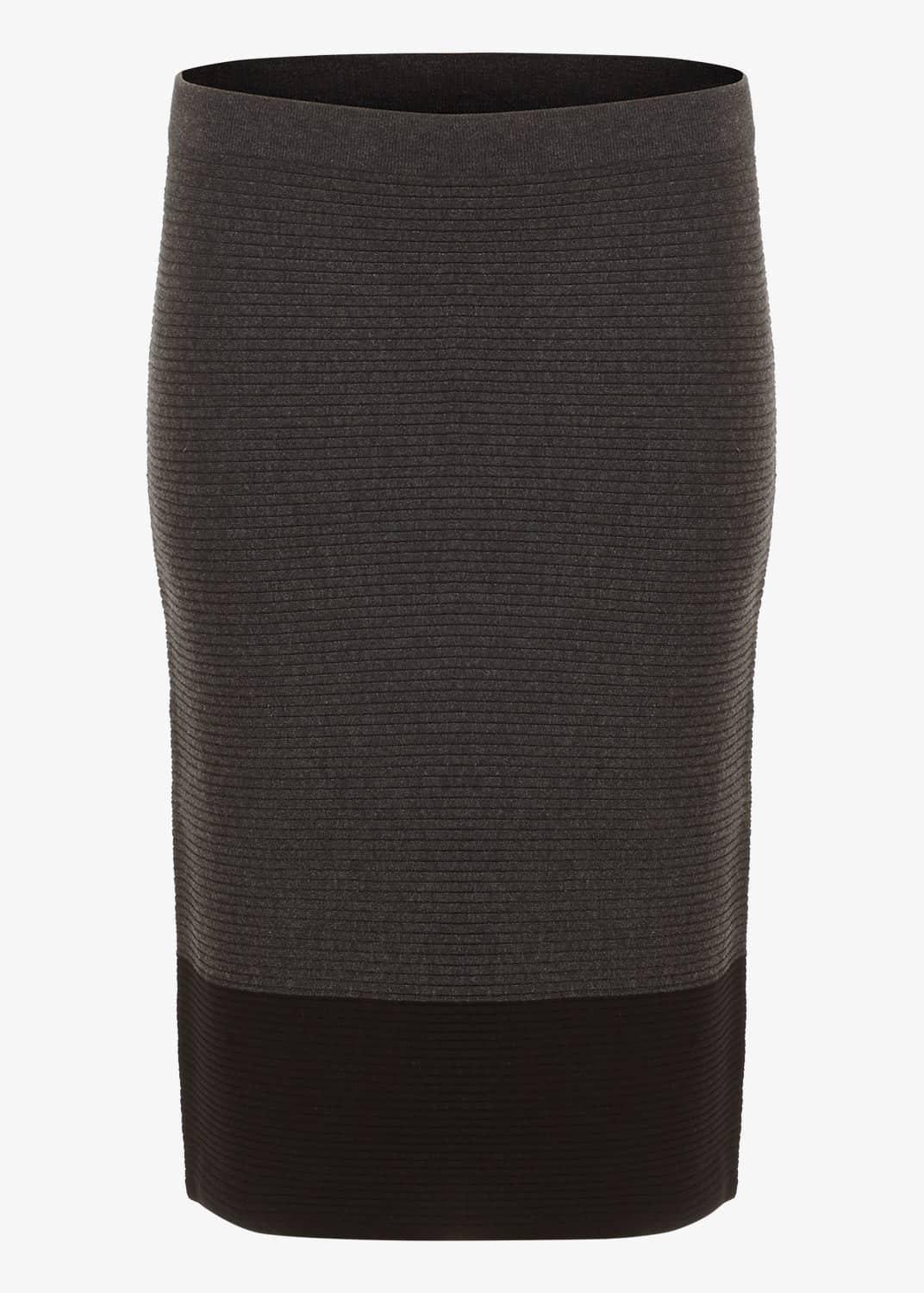Robin Colour Block Knitted Skirt