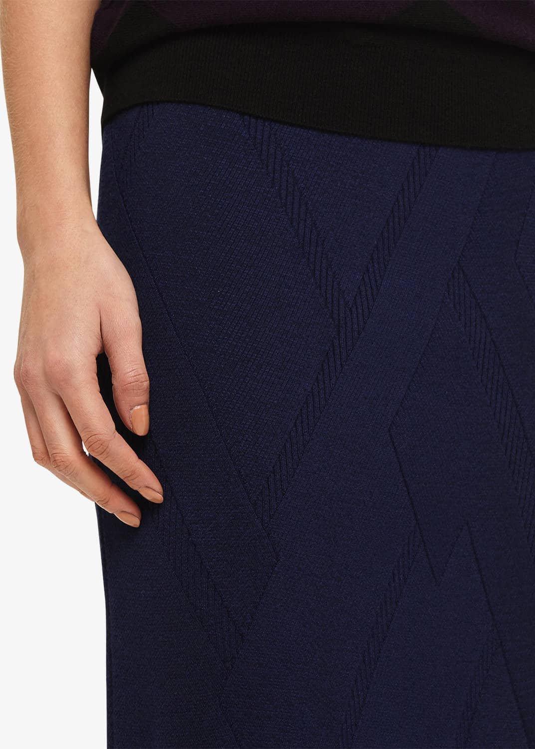 Georgina Grid Stitch Skirt