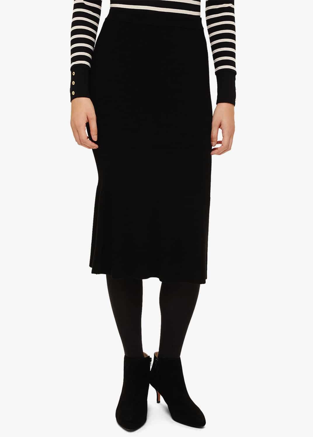 Pernilla Peplum Hem Skirt