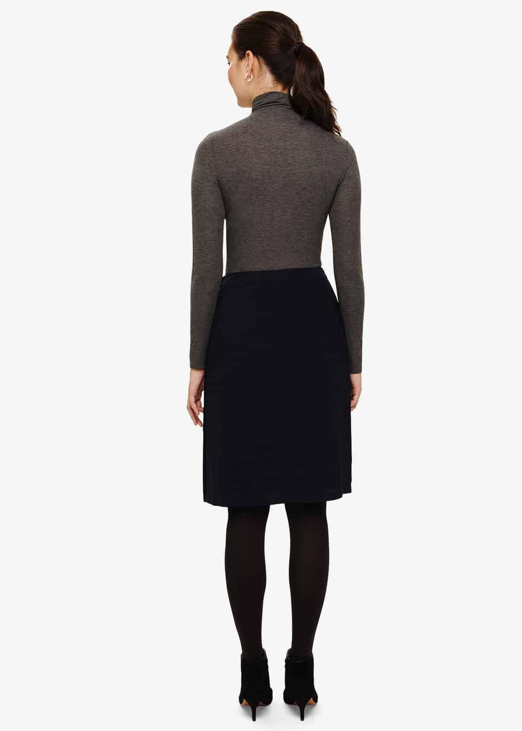 Marcella Pleat Side Skirt