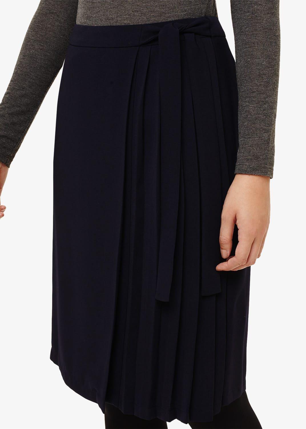 Marcella Pleat Side Skirt