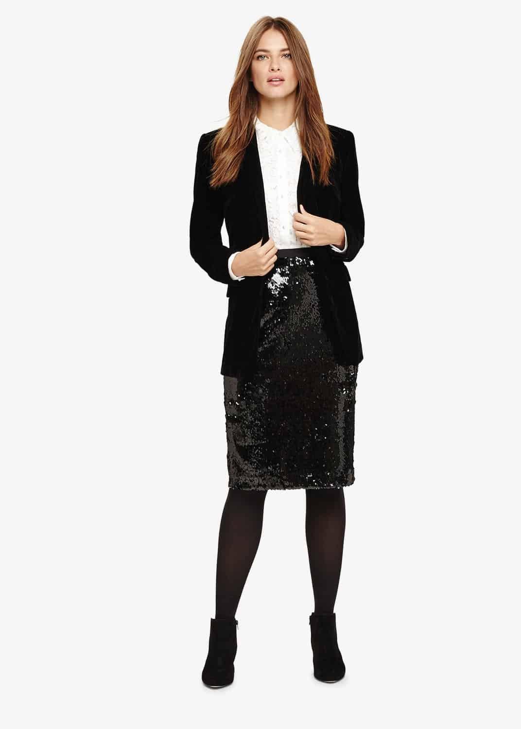 Symone Sequin Skirt