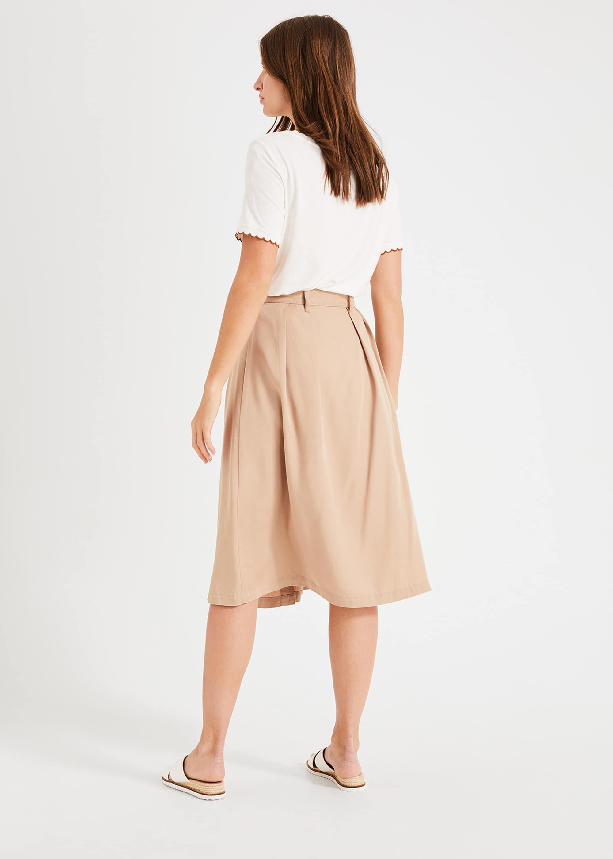 Bel-Marie Button Skirt
