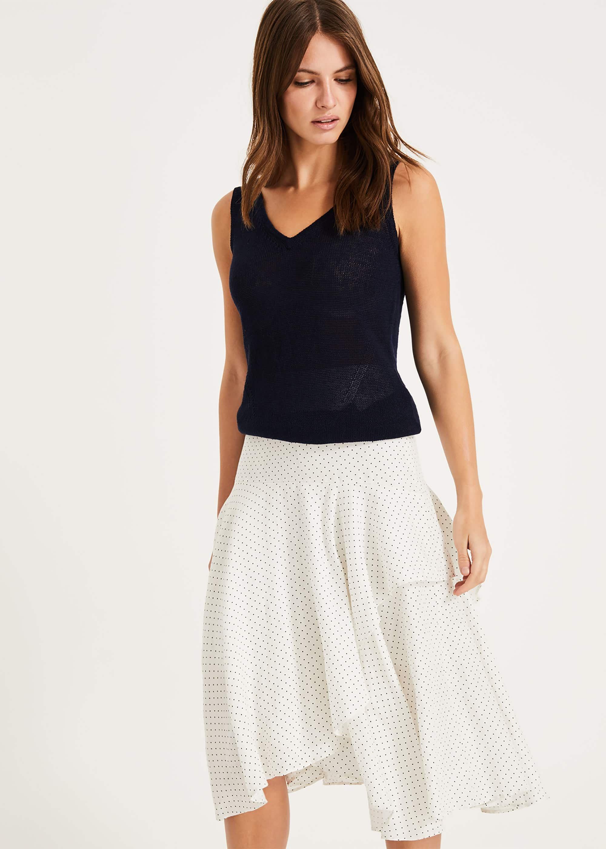Rhiannon Spot Skirt