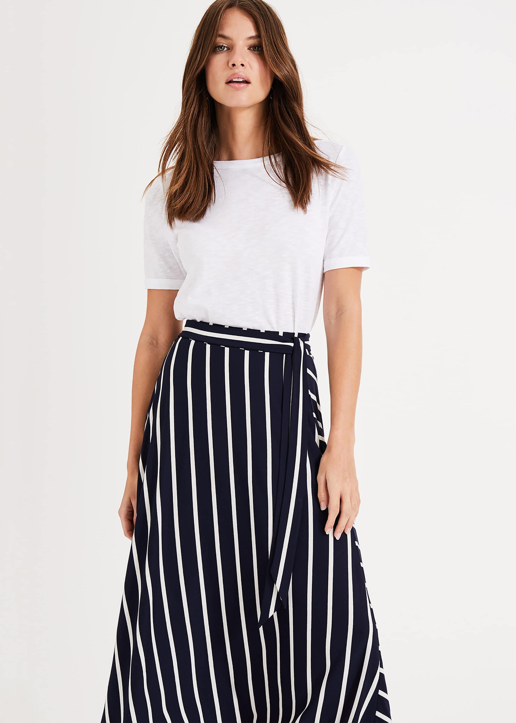 Sallie Stripe Skirt