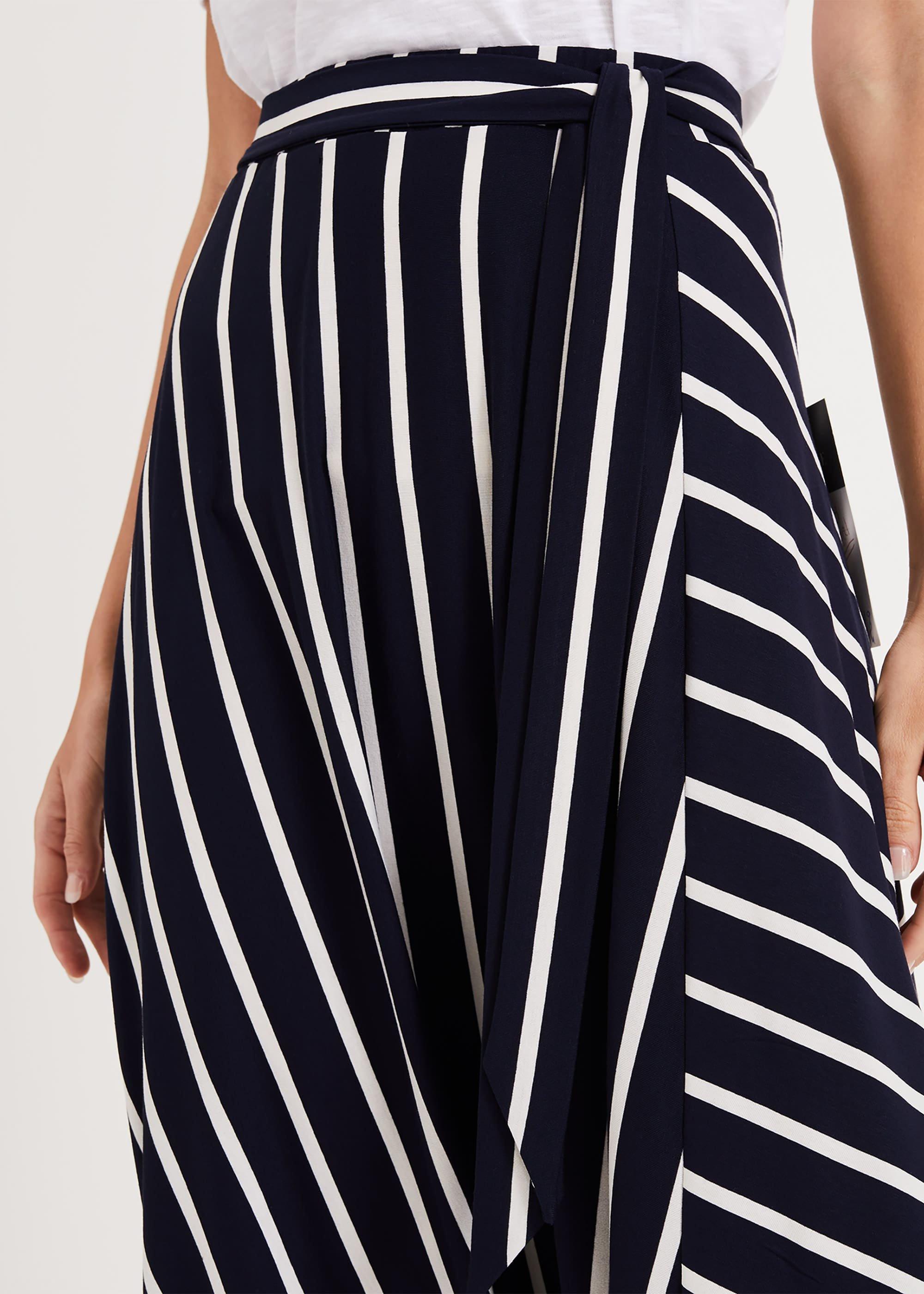 Sallie Stripe Skirt