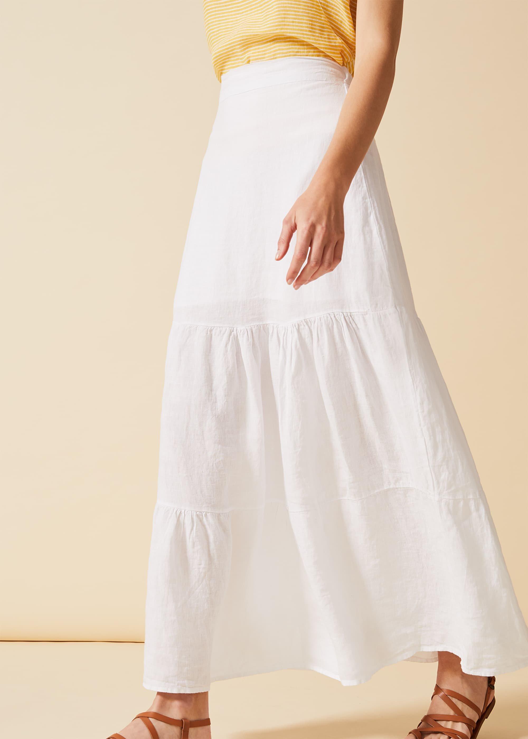 Arvinder Linen Skirt