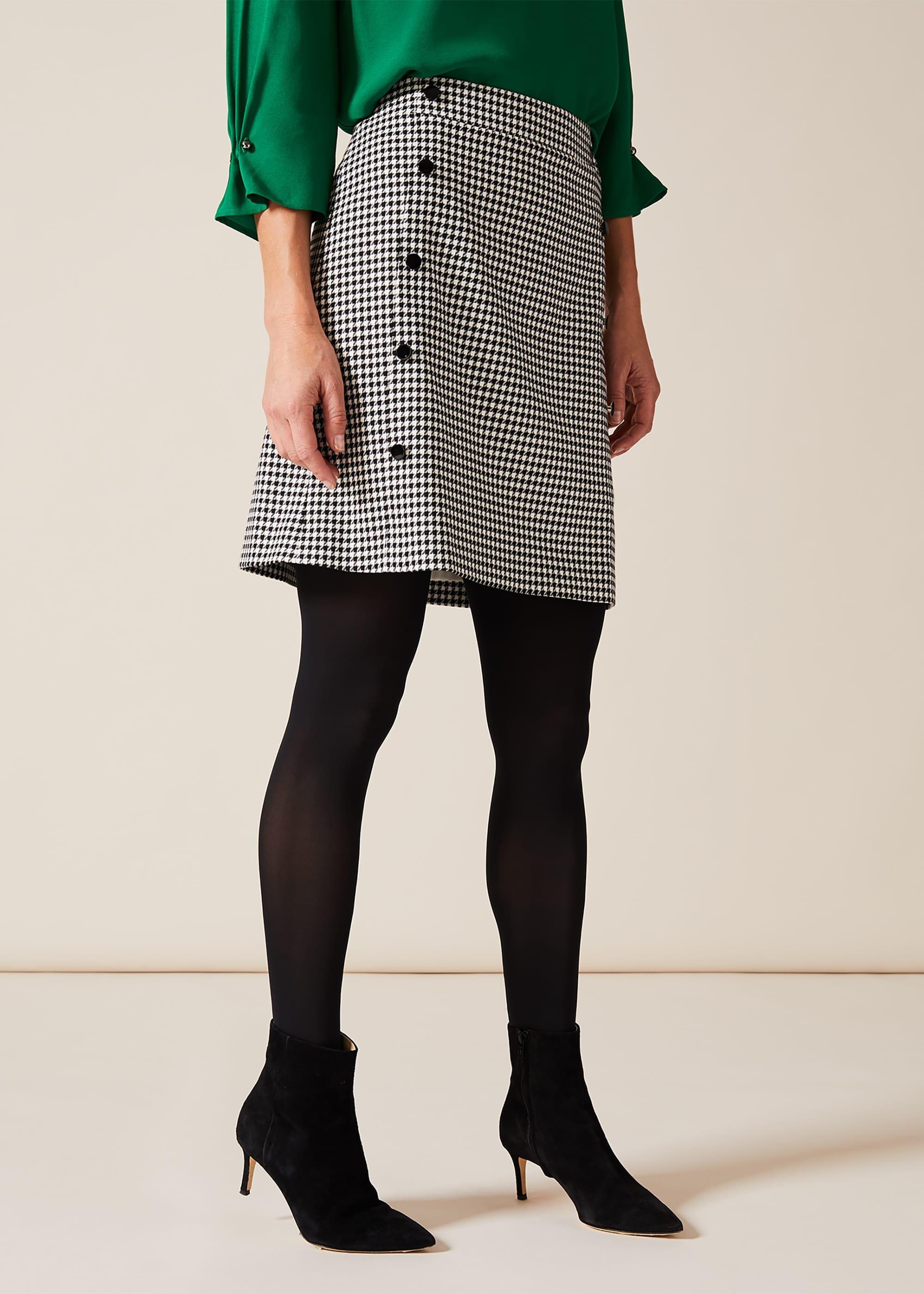 Ridley Dogtooth Skirt