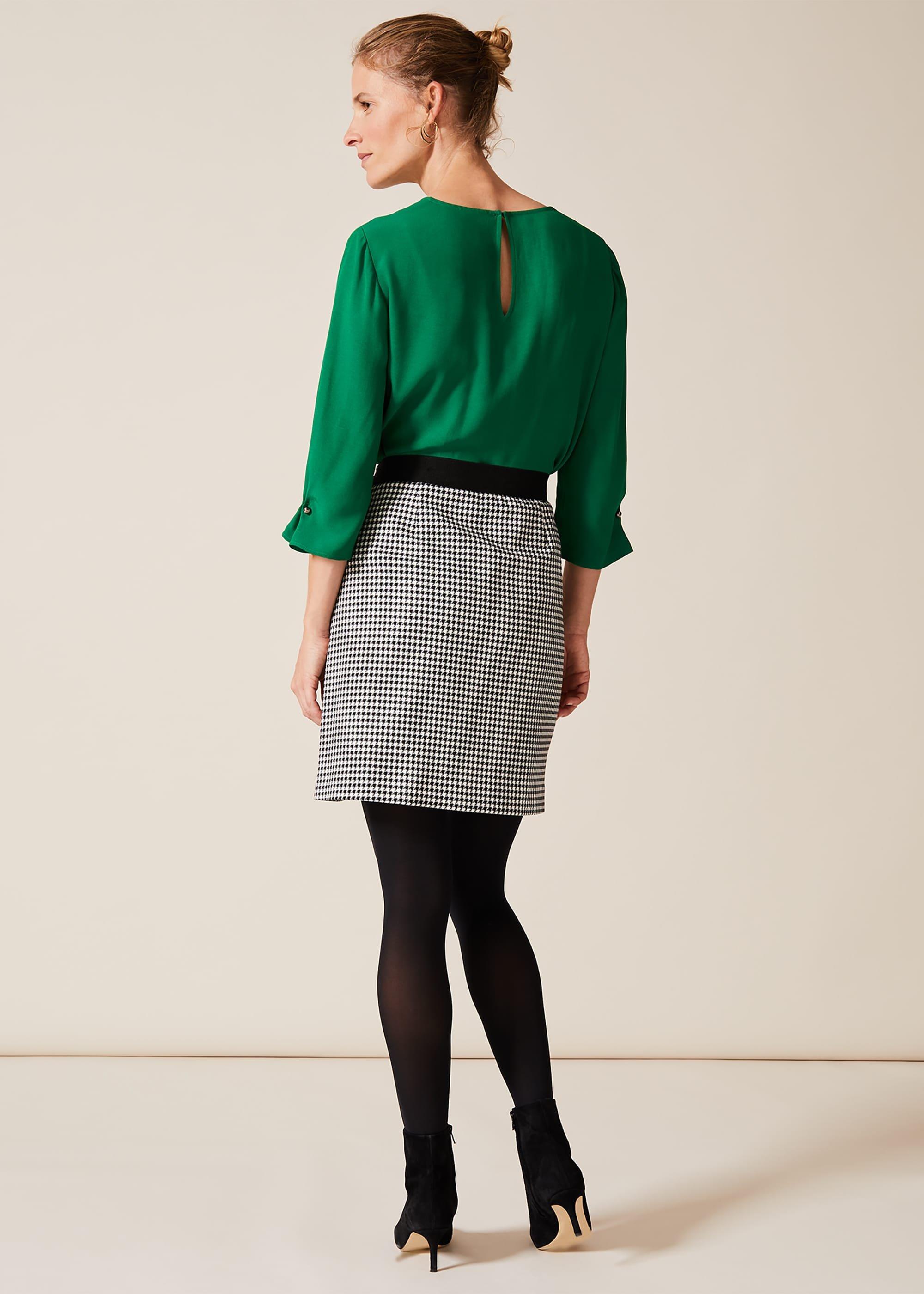 Ridley Dogtooth Skirt