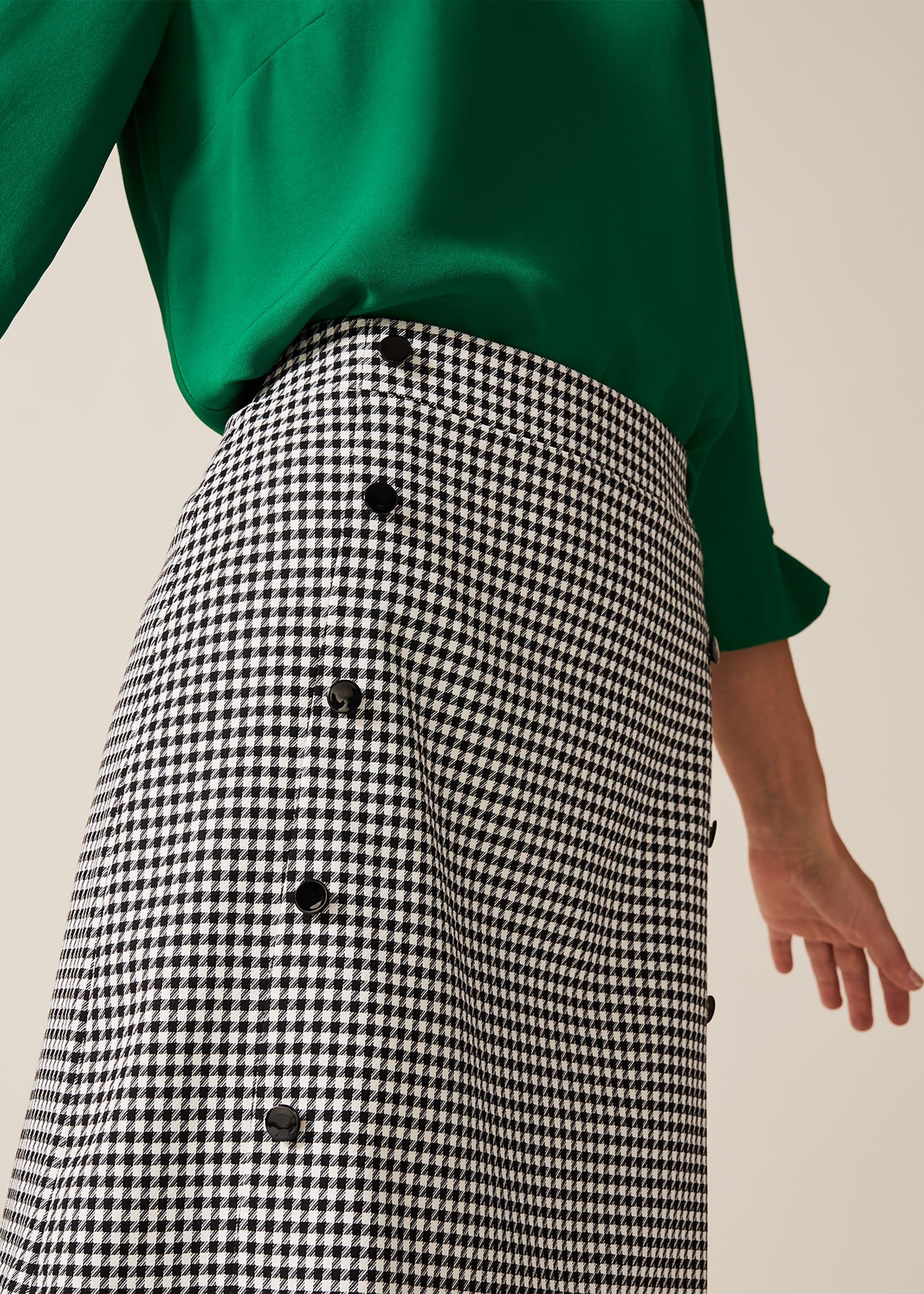 Ridley Dogtooth Skirt
