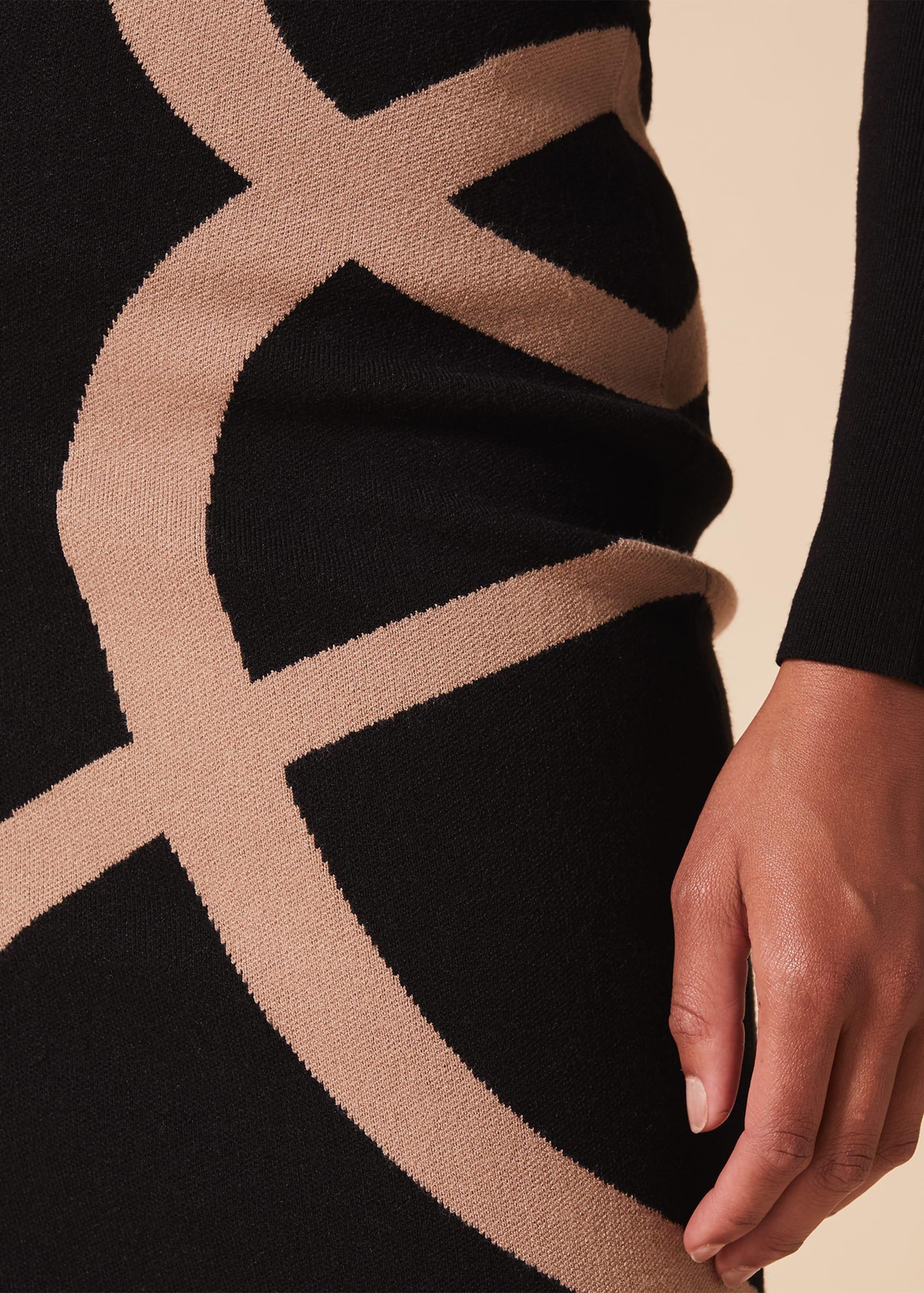 Silvia Swirl Detail Skirt