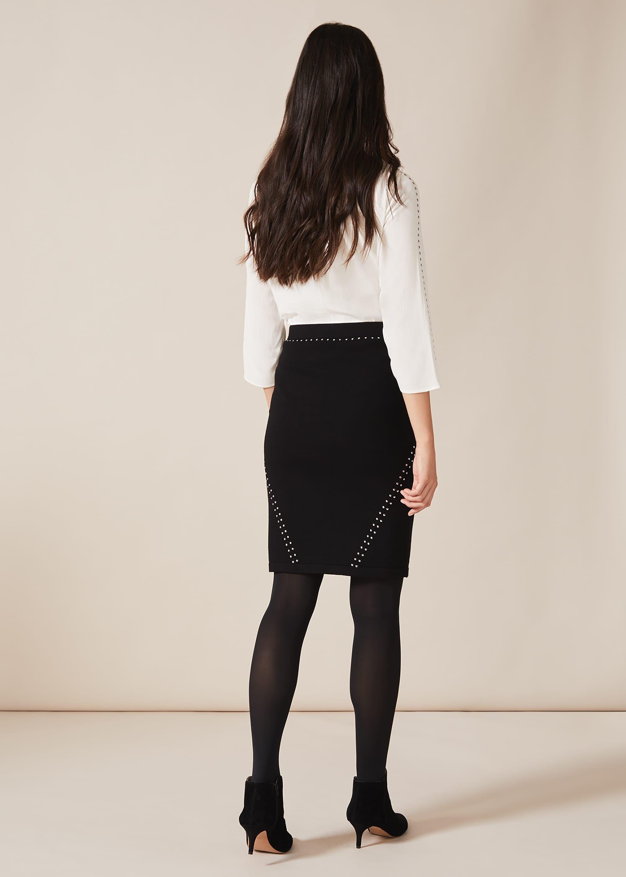 Sophie Stud Detail Skirt