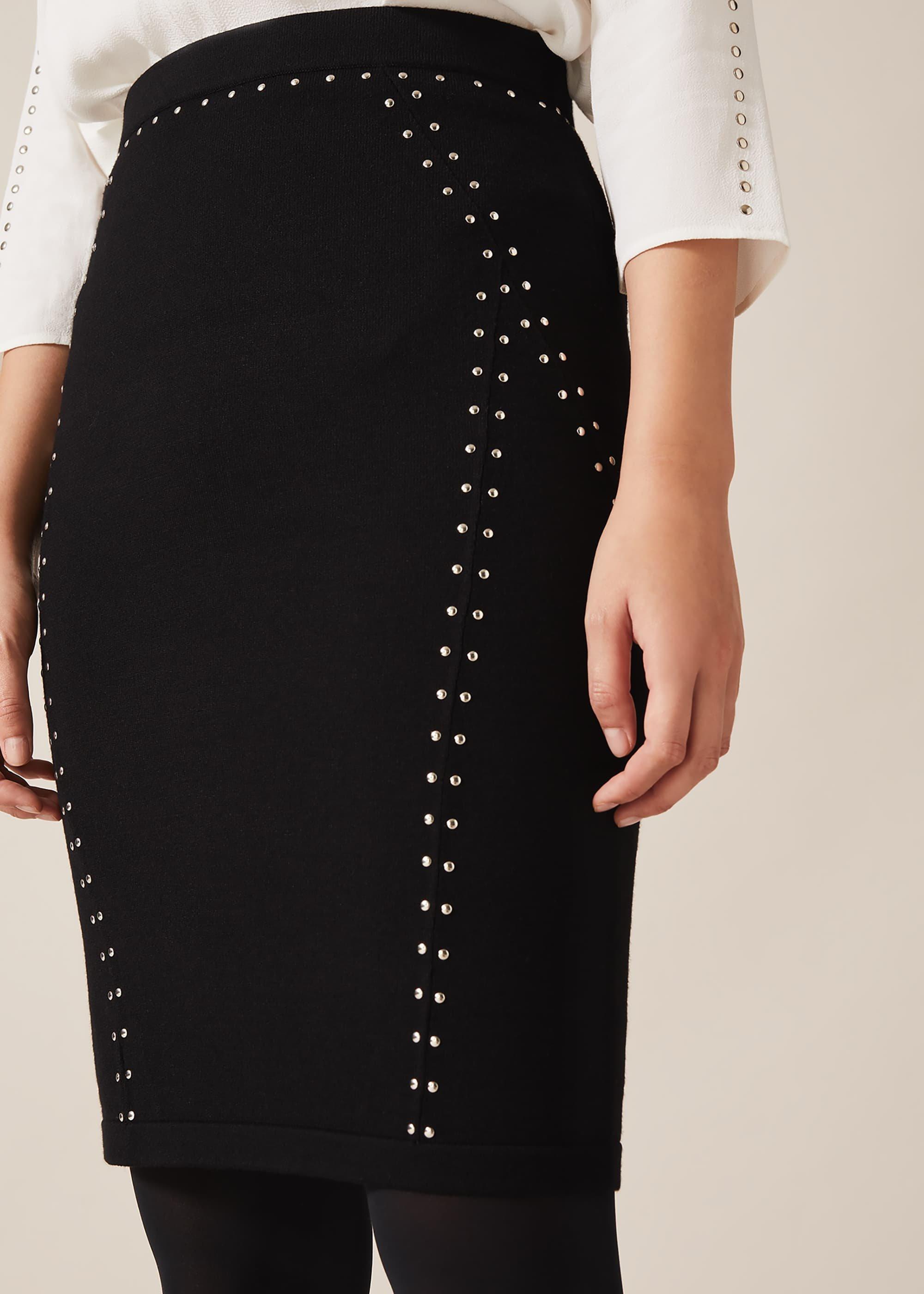 Sophie Stud Detail Skirt