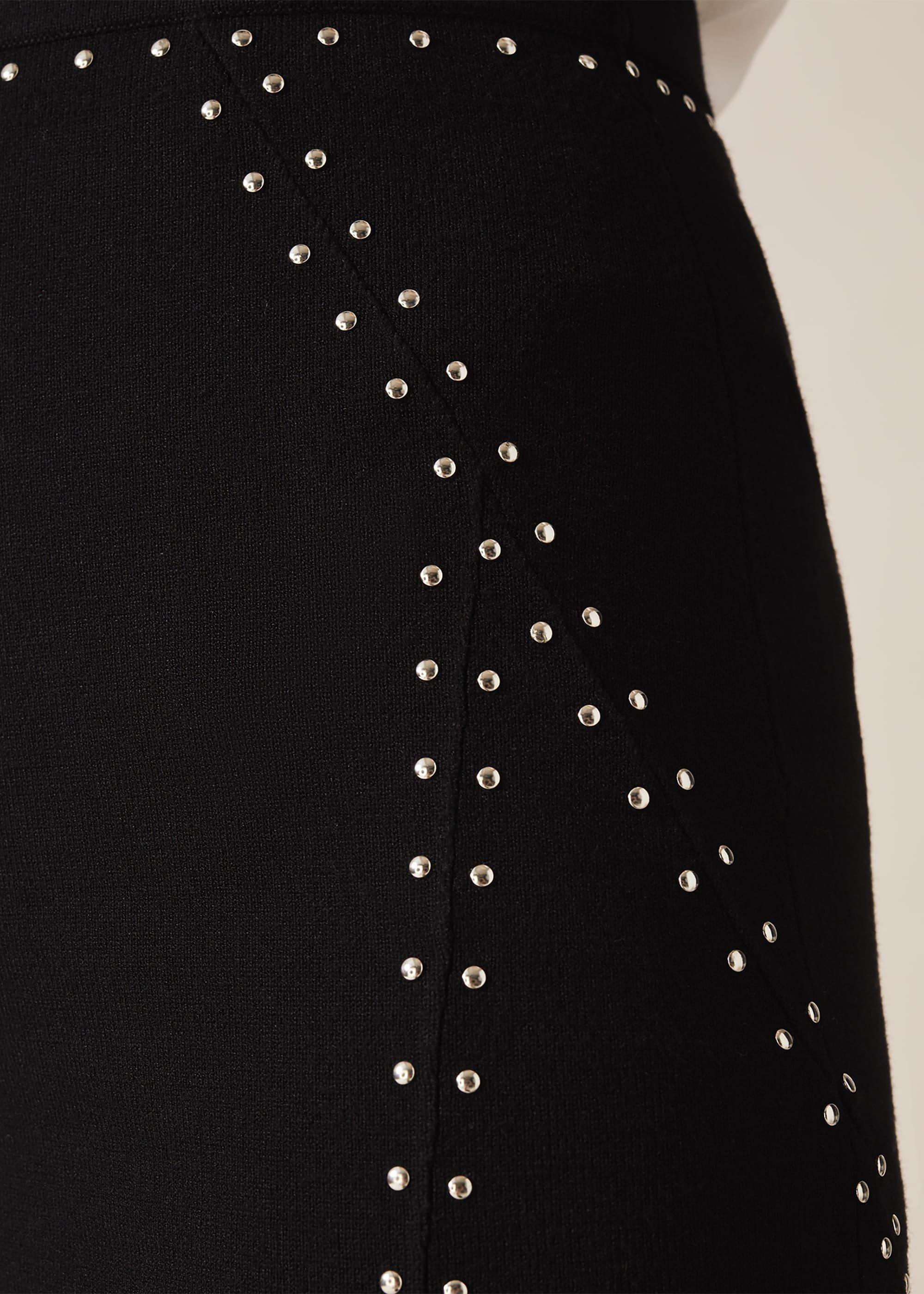 Sophie Stud Detail Skirt