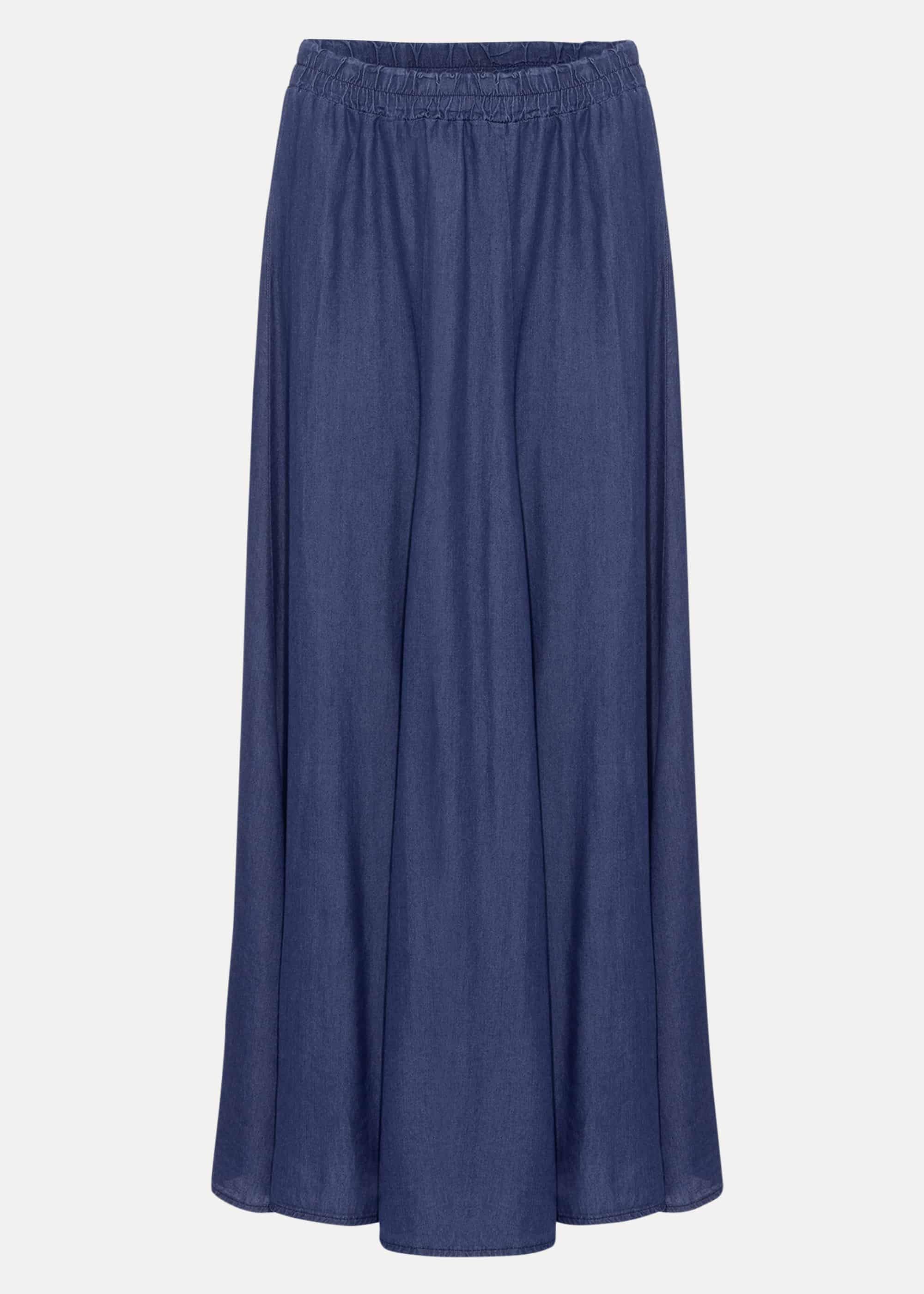 Jane Denim Maxi Skirt