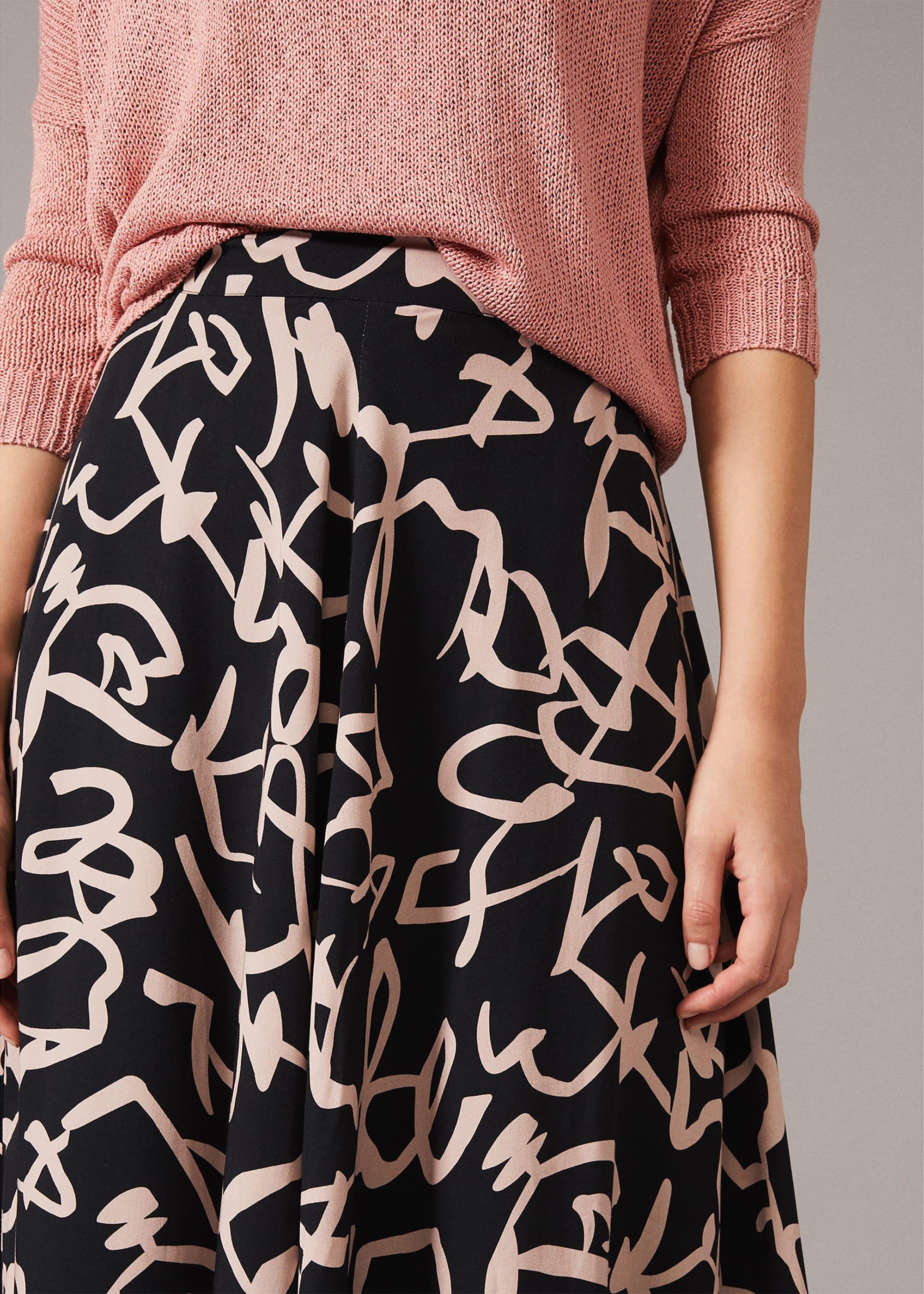 Ayumi Print Skirt