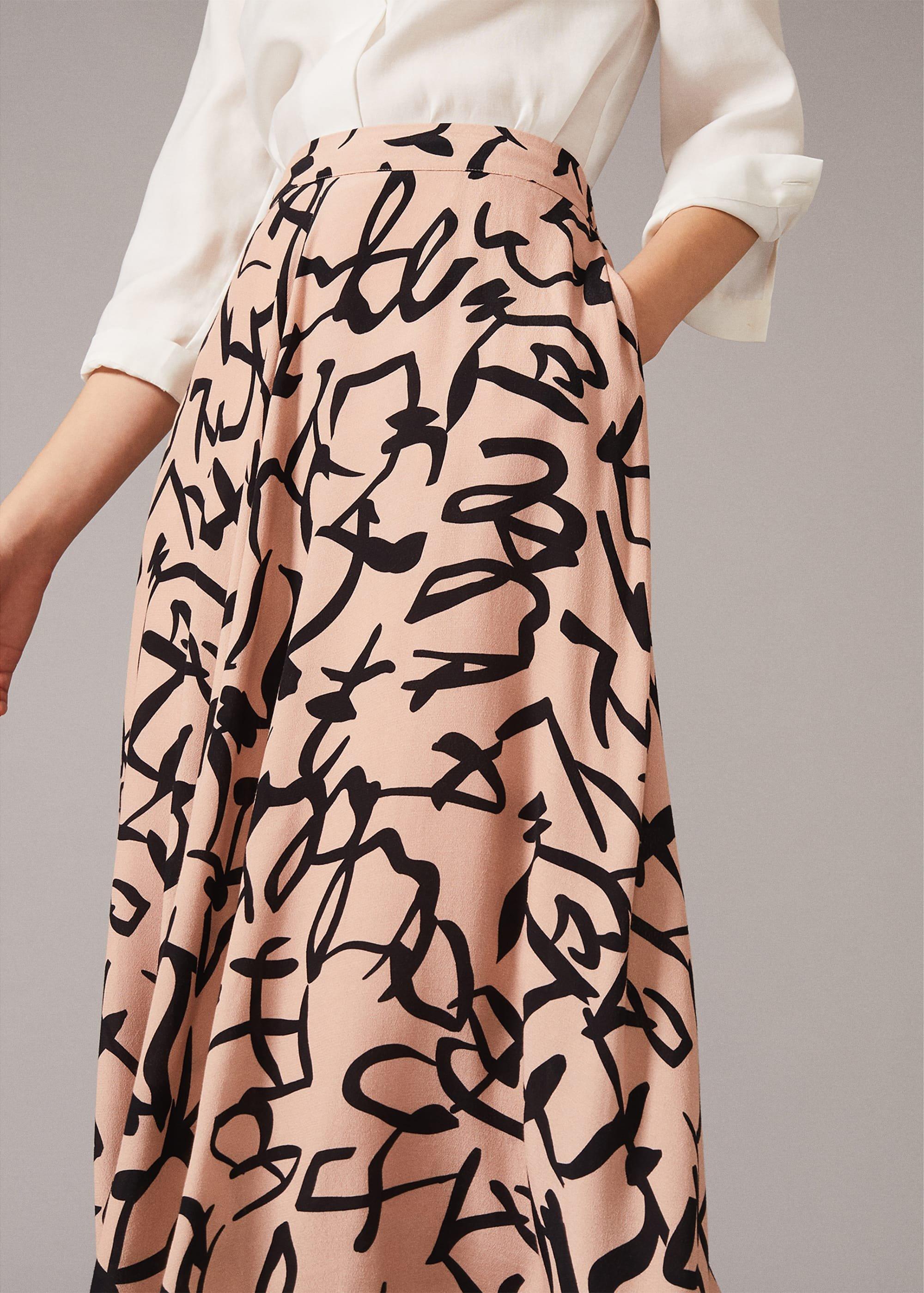 Ayumi Print Skirt