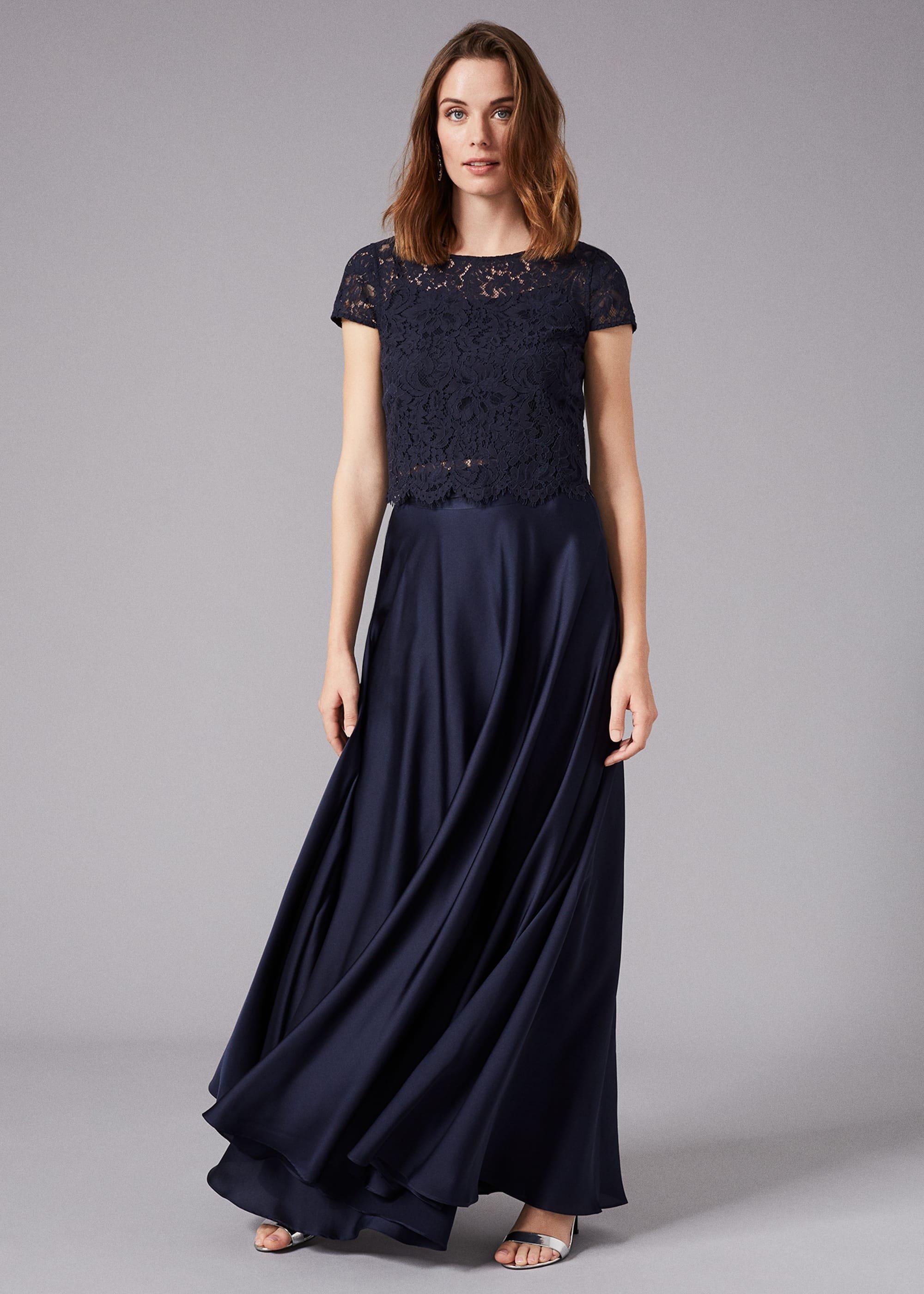 Zoe Satin Maxi Skirt