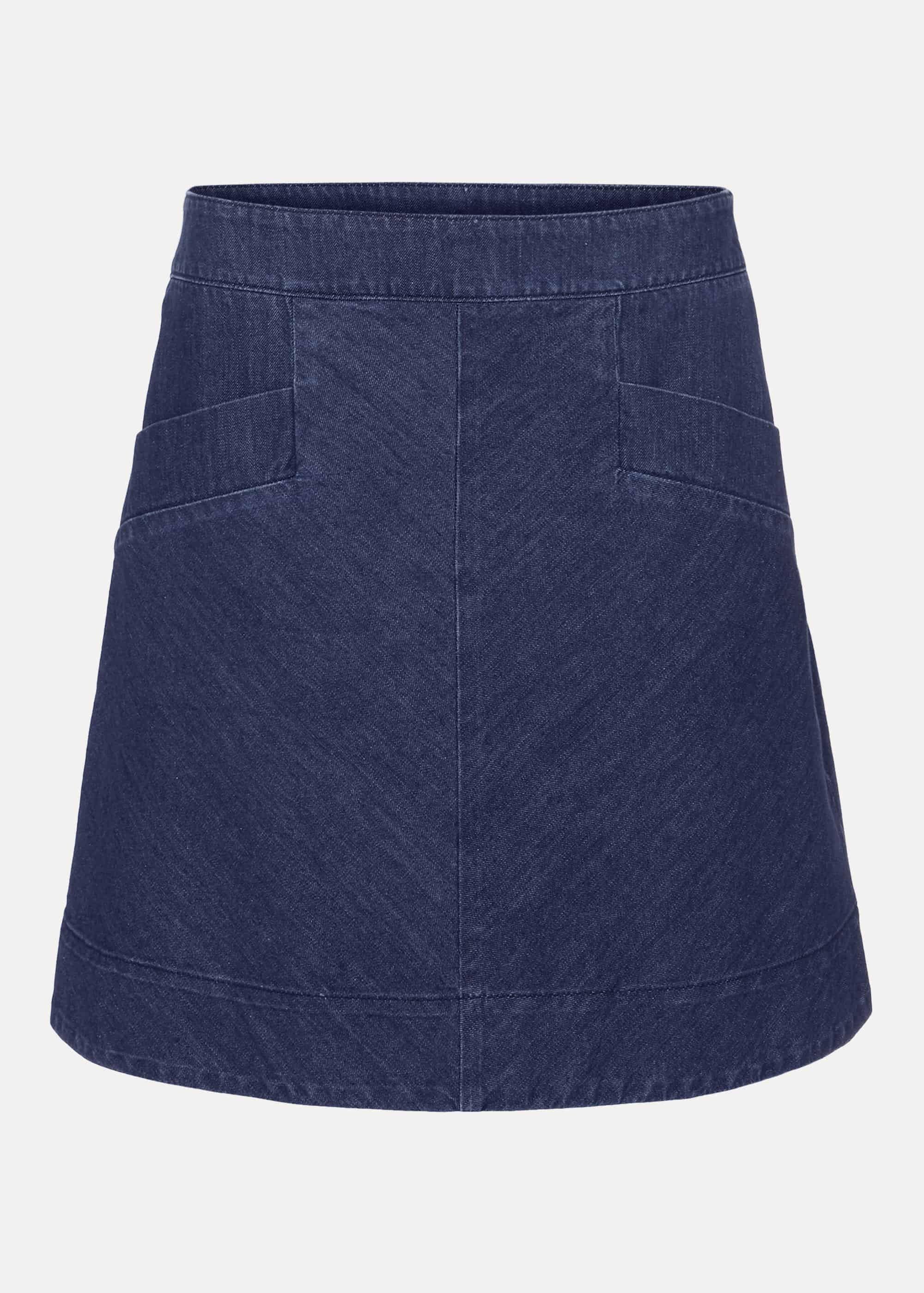 Inkiri A-Line Denim Skirt