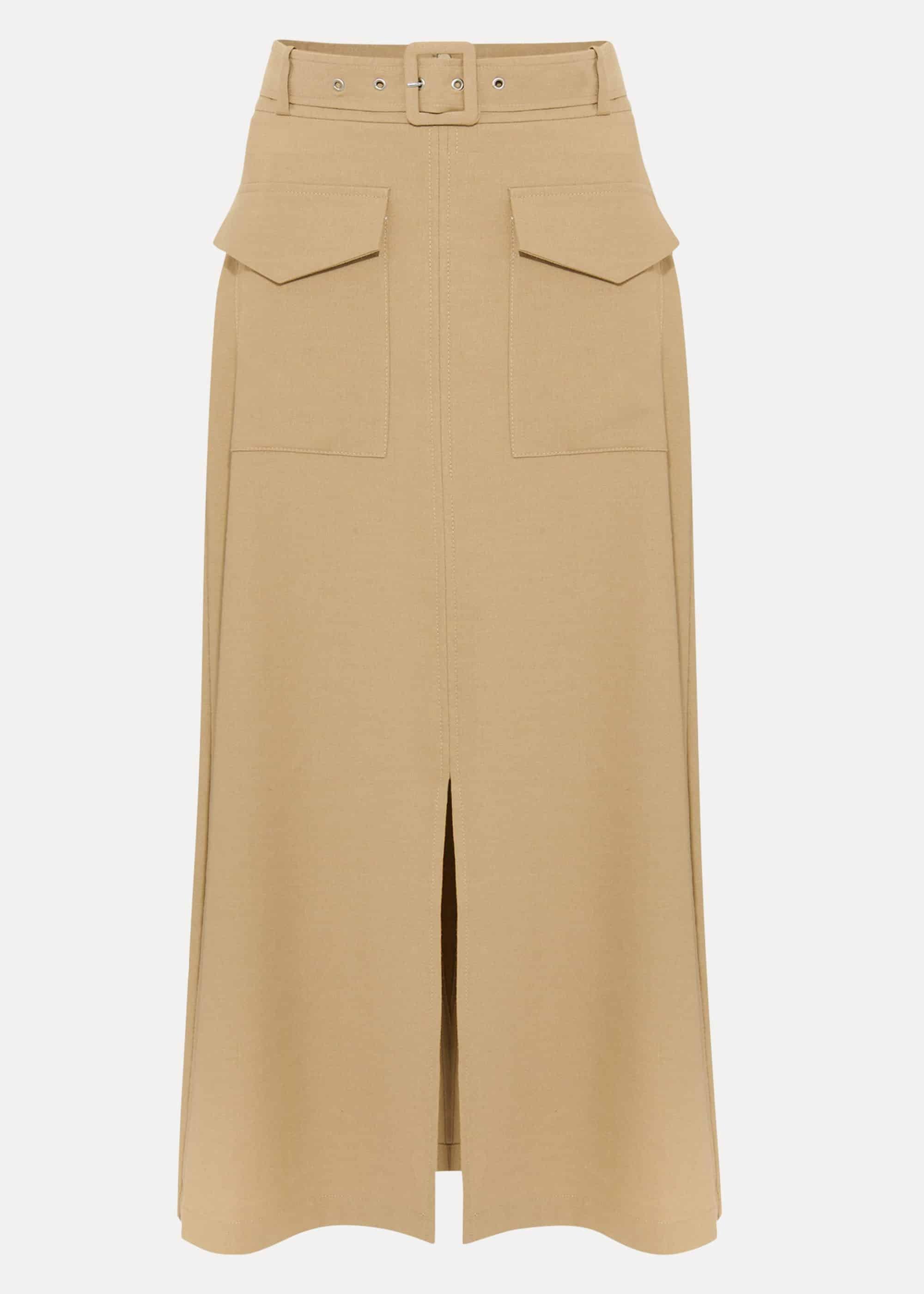 Sarina Linen Pencil Skirt
