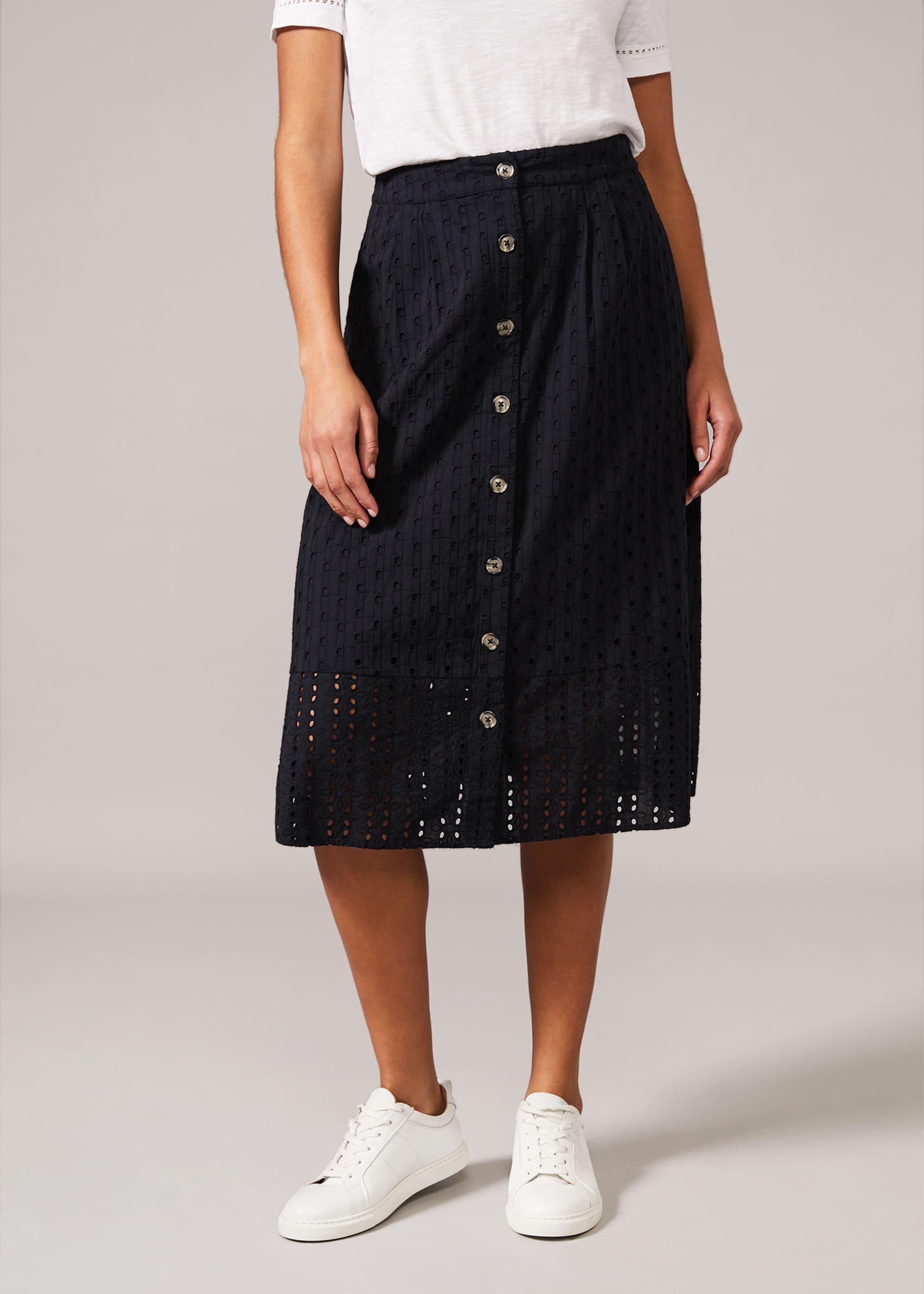 Azalea Broderie Skirt