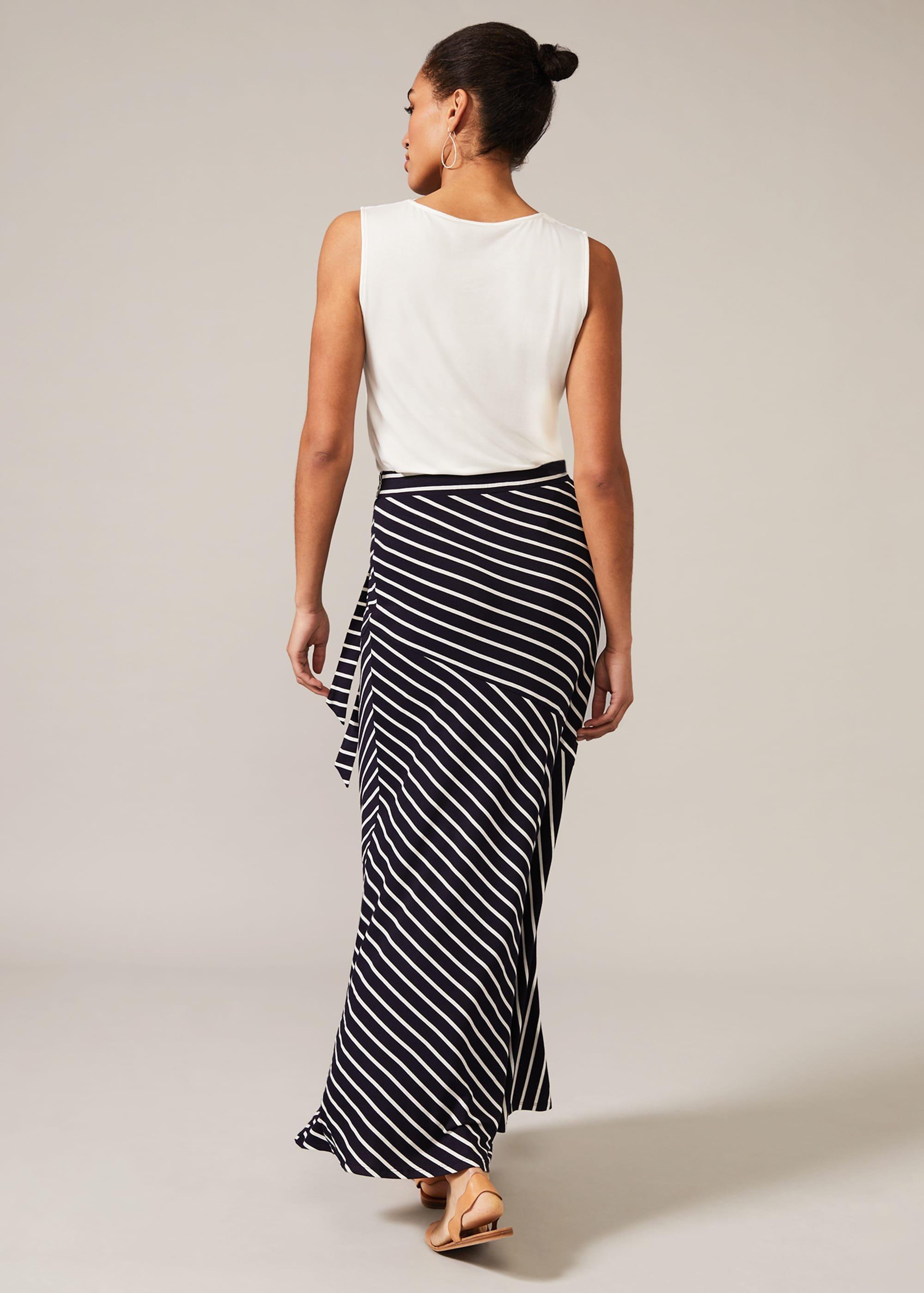 Cheyenne Stripe Maxi Skirt